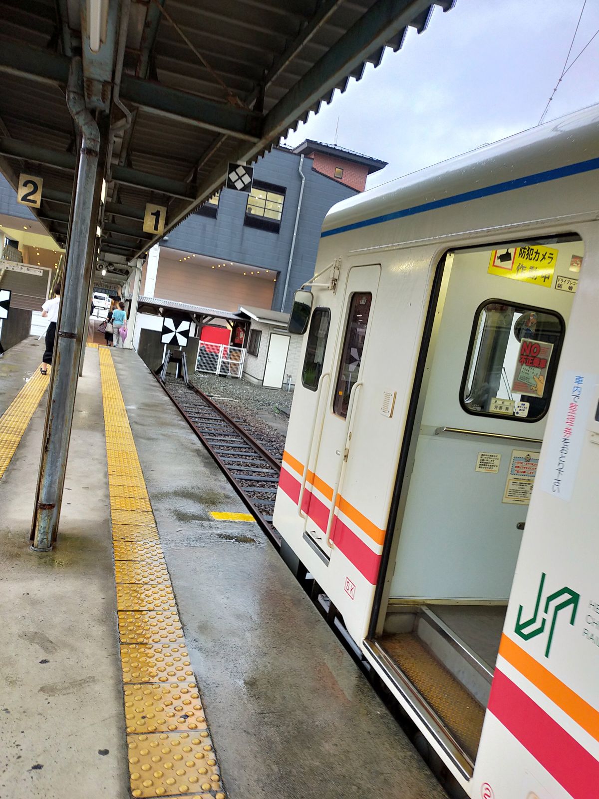 直方駅＠どんつき