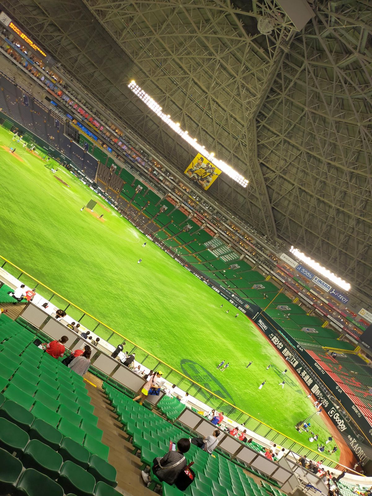 座席からの風景