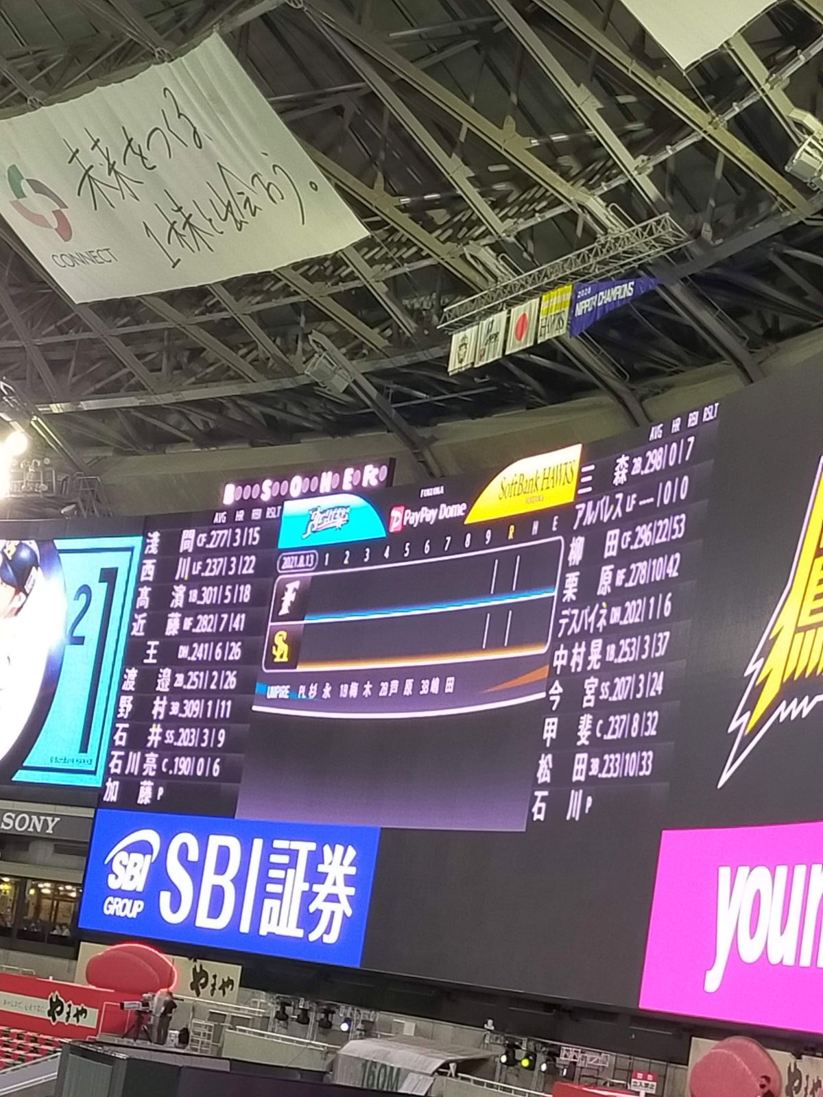 本日のオーダー