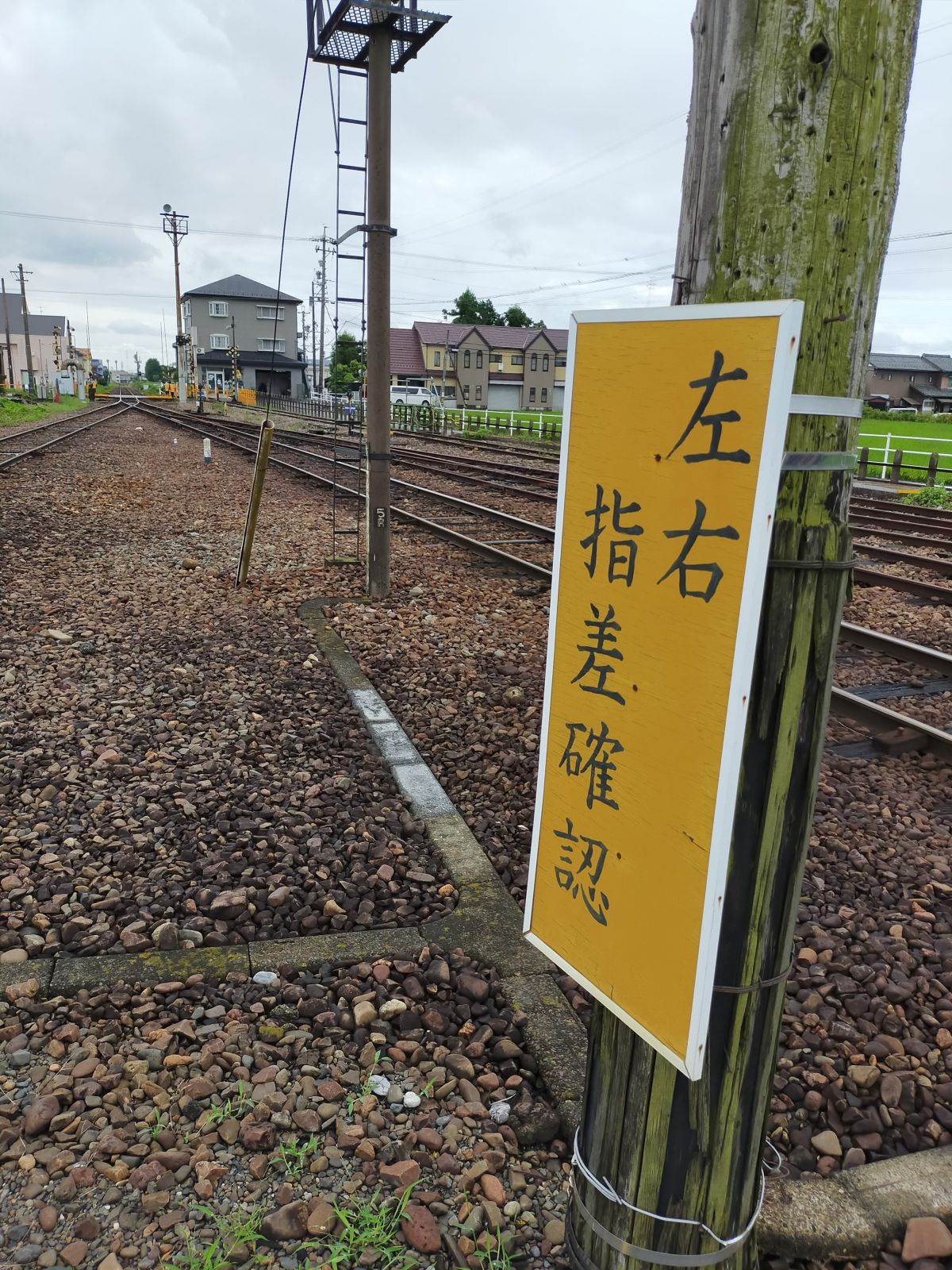 左右指差確認