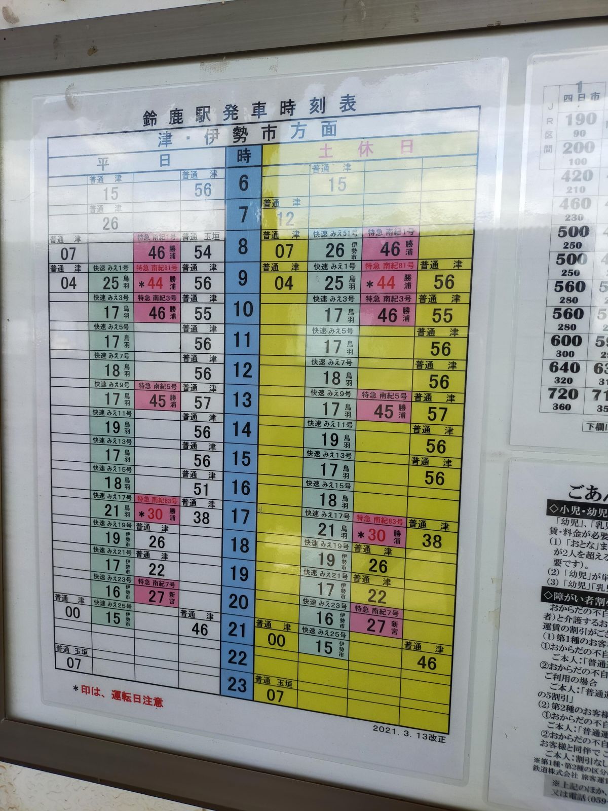次の列車