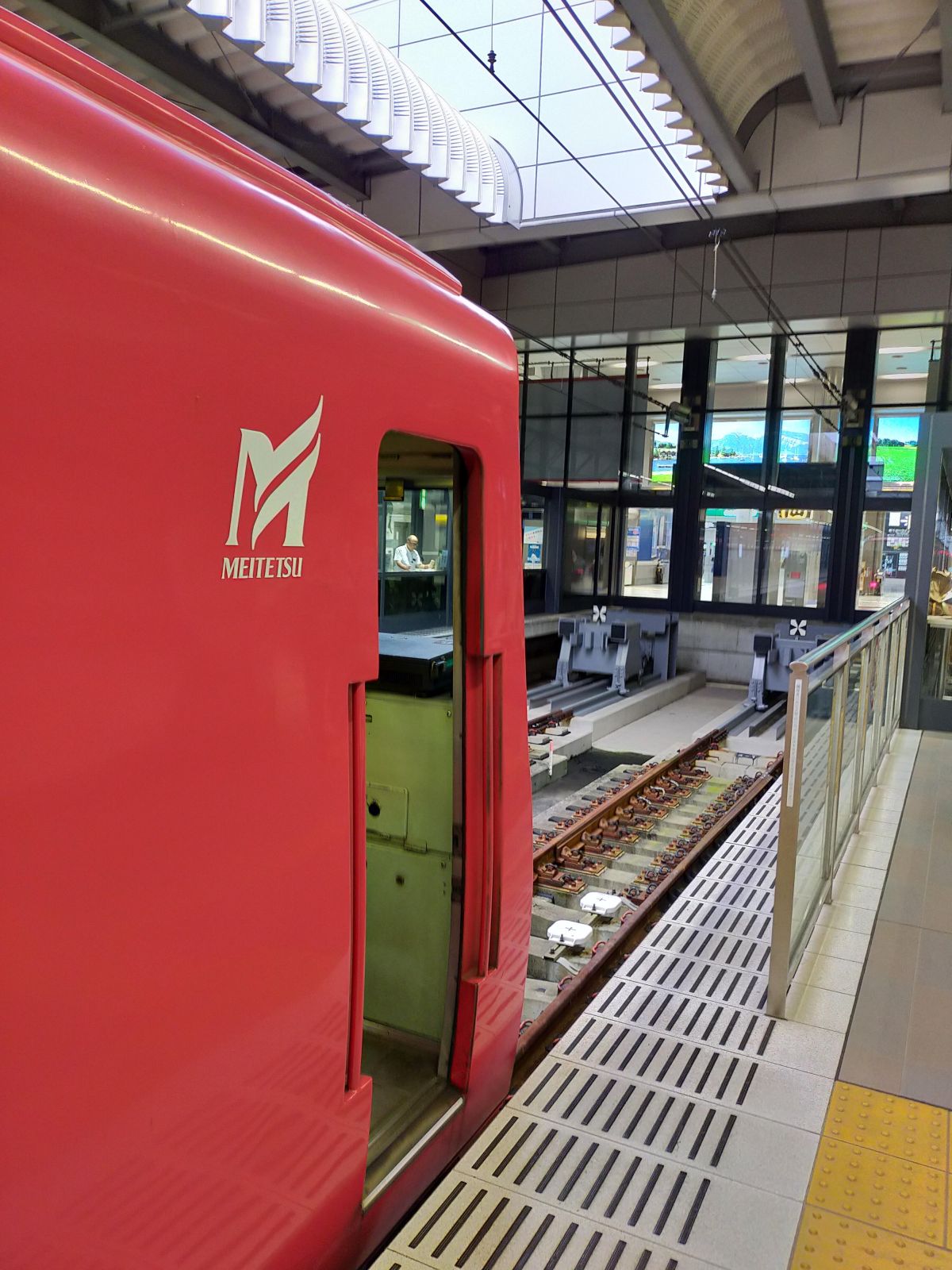 中部国際空港駅＠どんつき