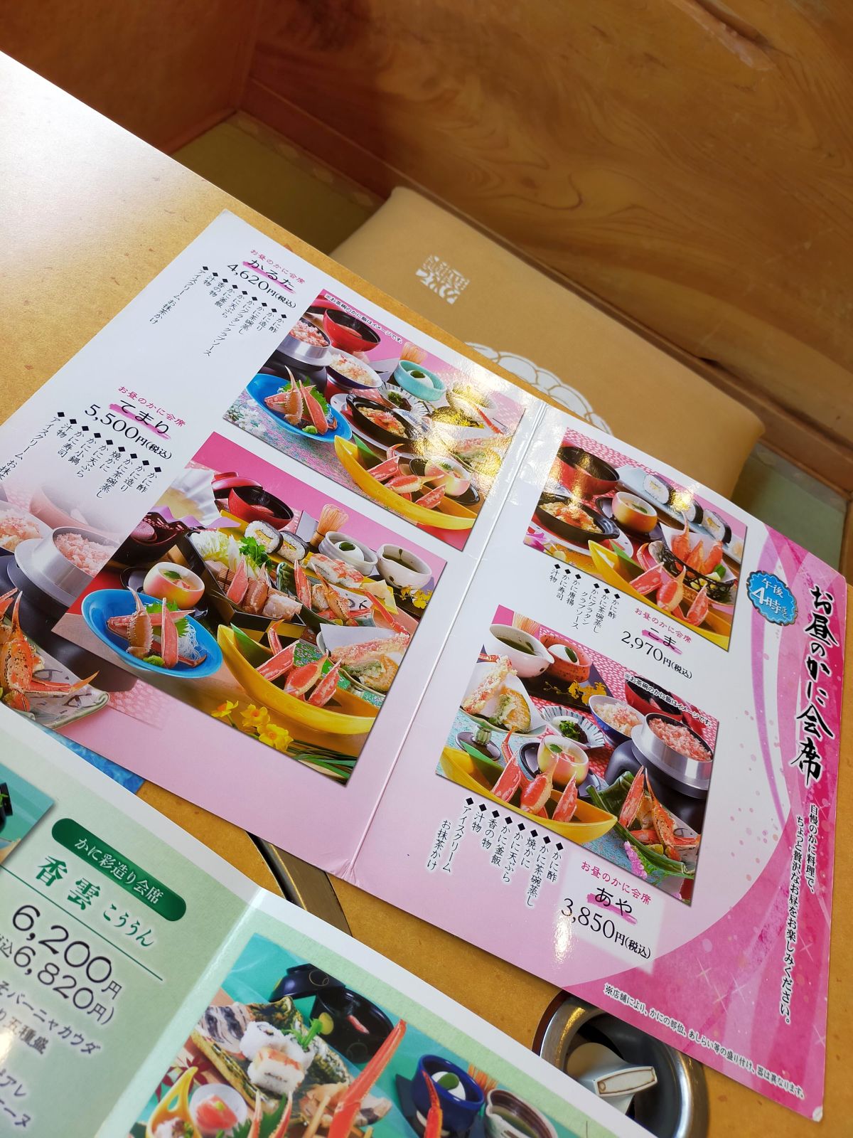 メニュー候補