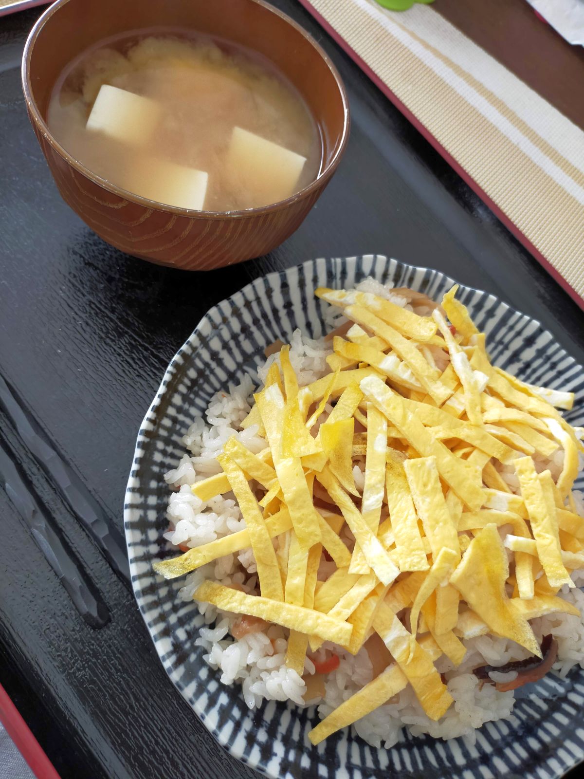 本日の朝食兼昼食