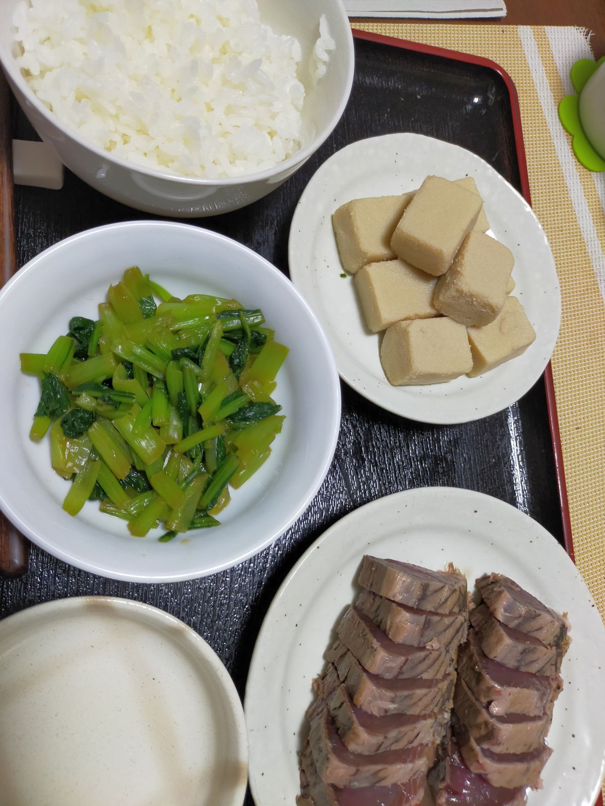 本日の夕食