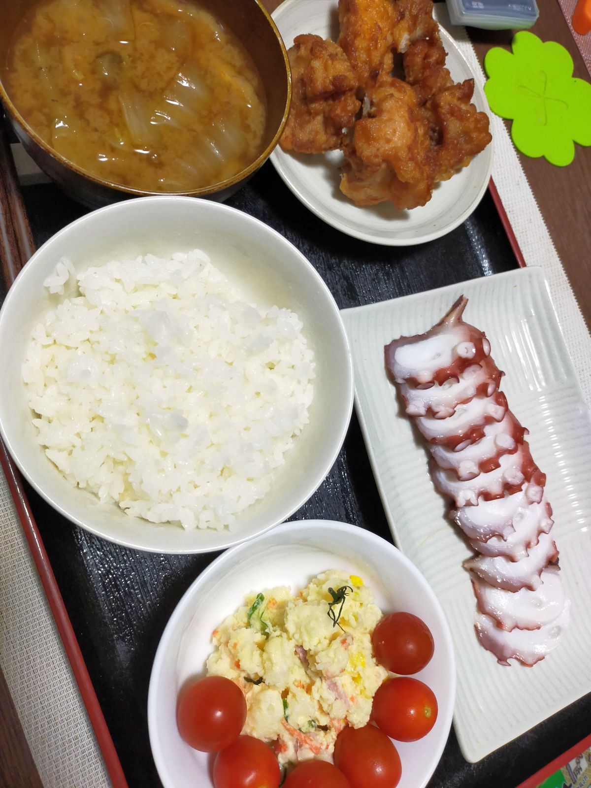 本日の夕食