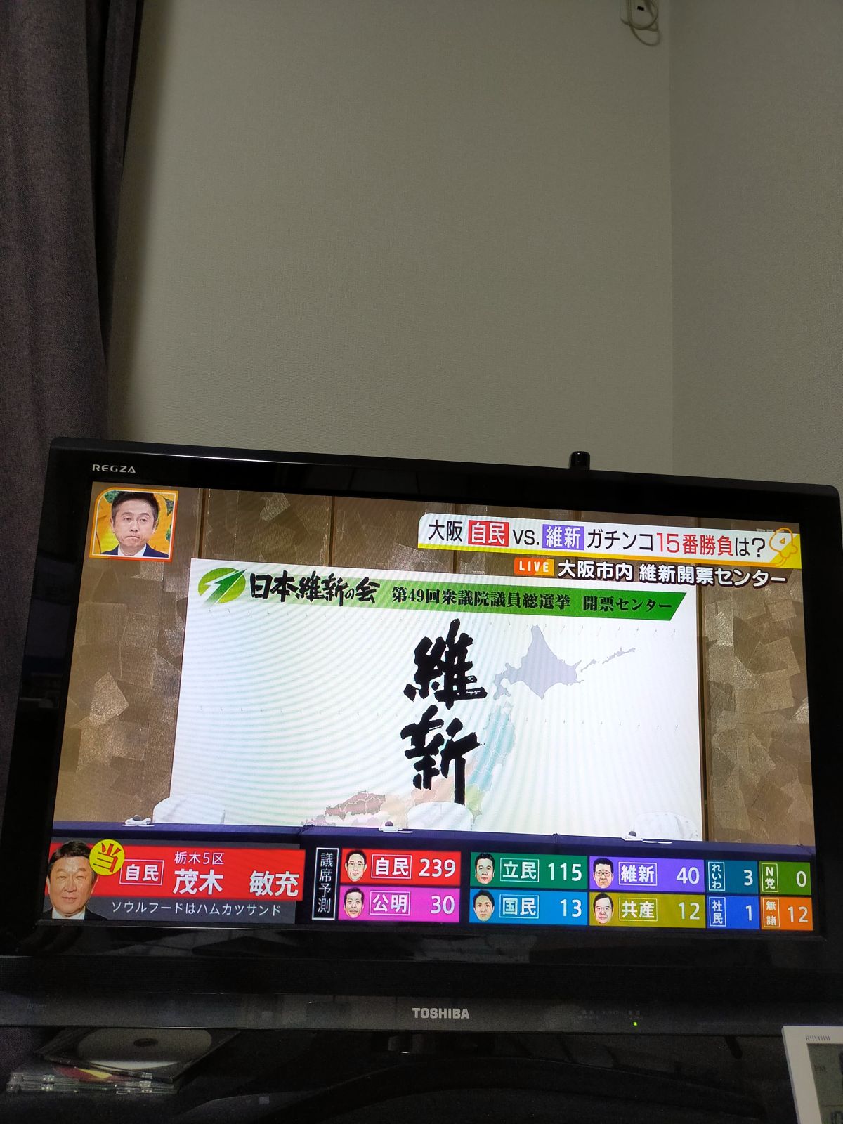 予想議席数