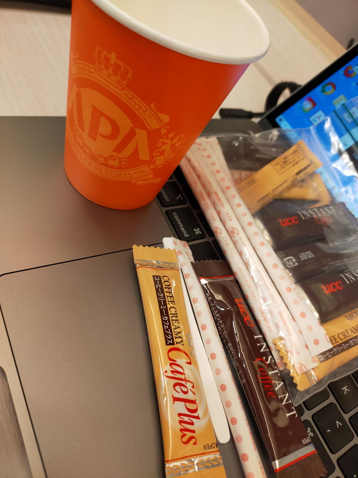 コーヒーの準備