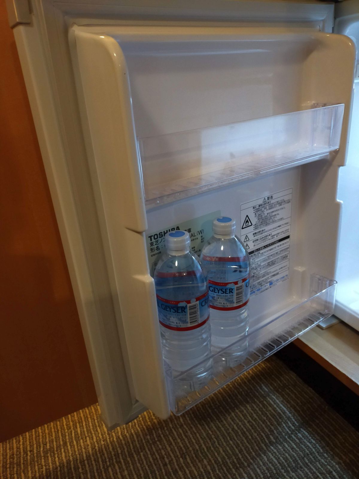冷蔵庫内の水