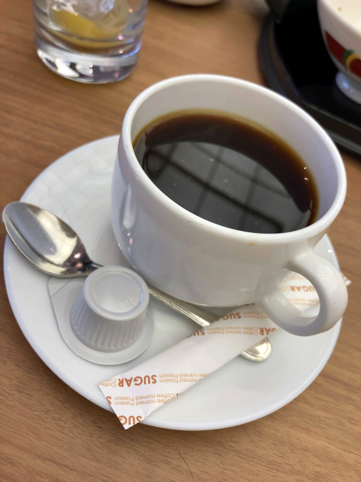 食後のコーヒー