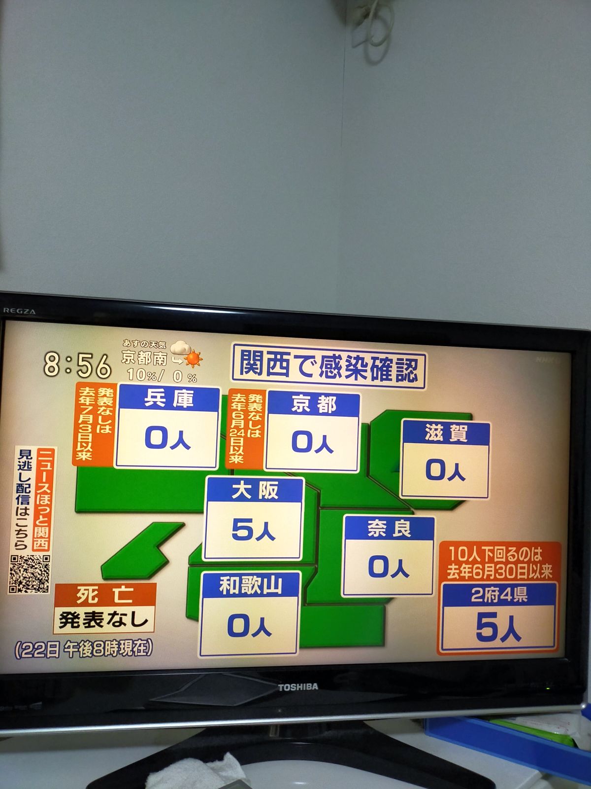 関西で感染確認