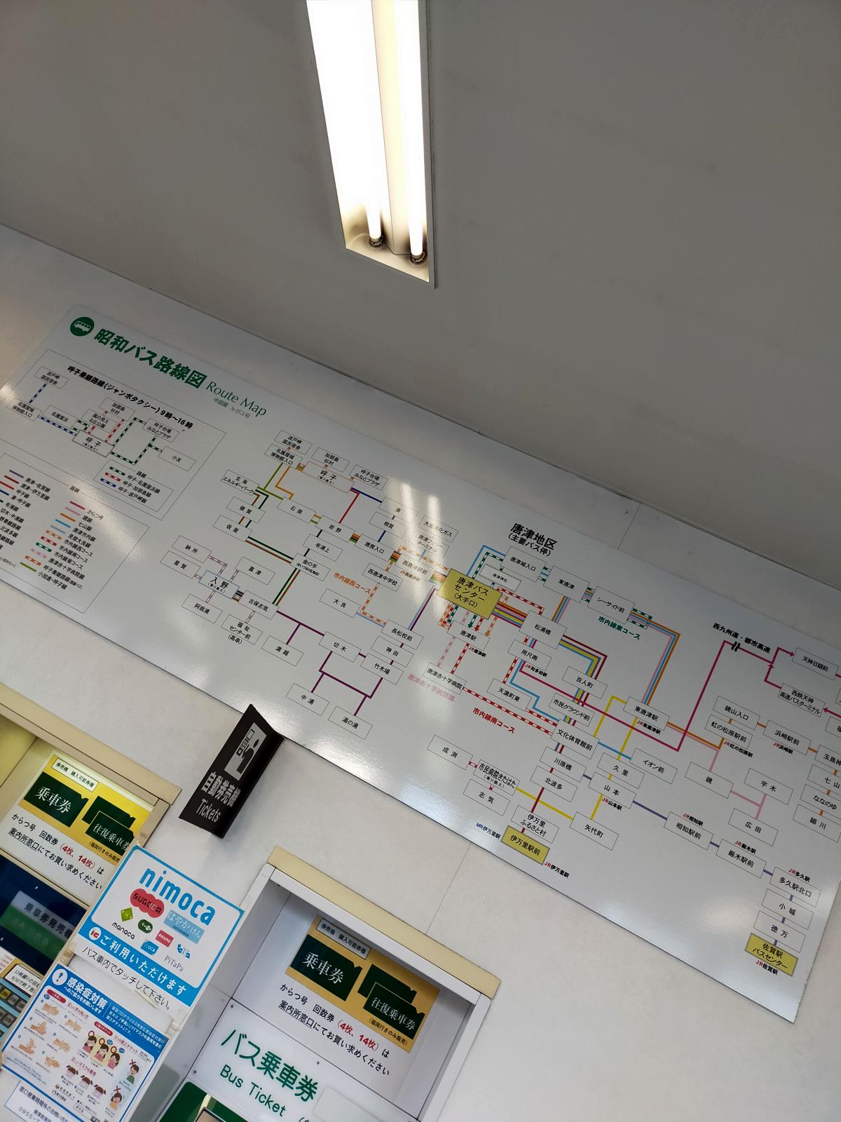 昭和バス路線図