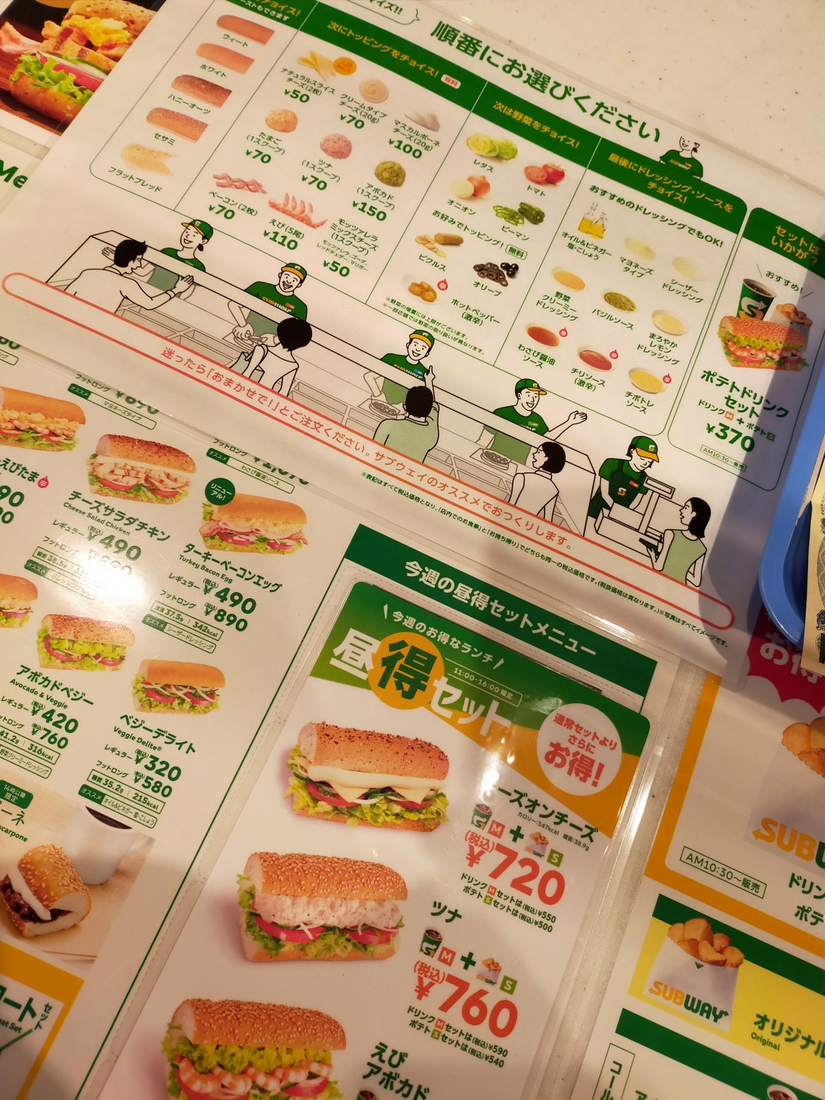 オーダーの方法