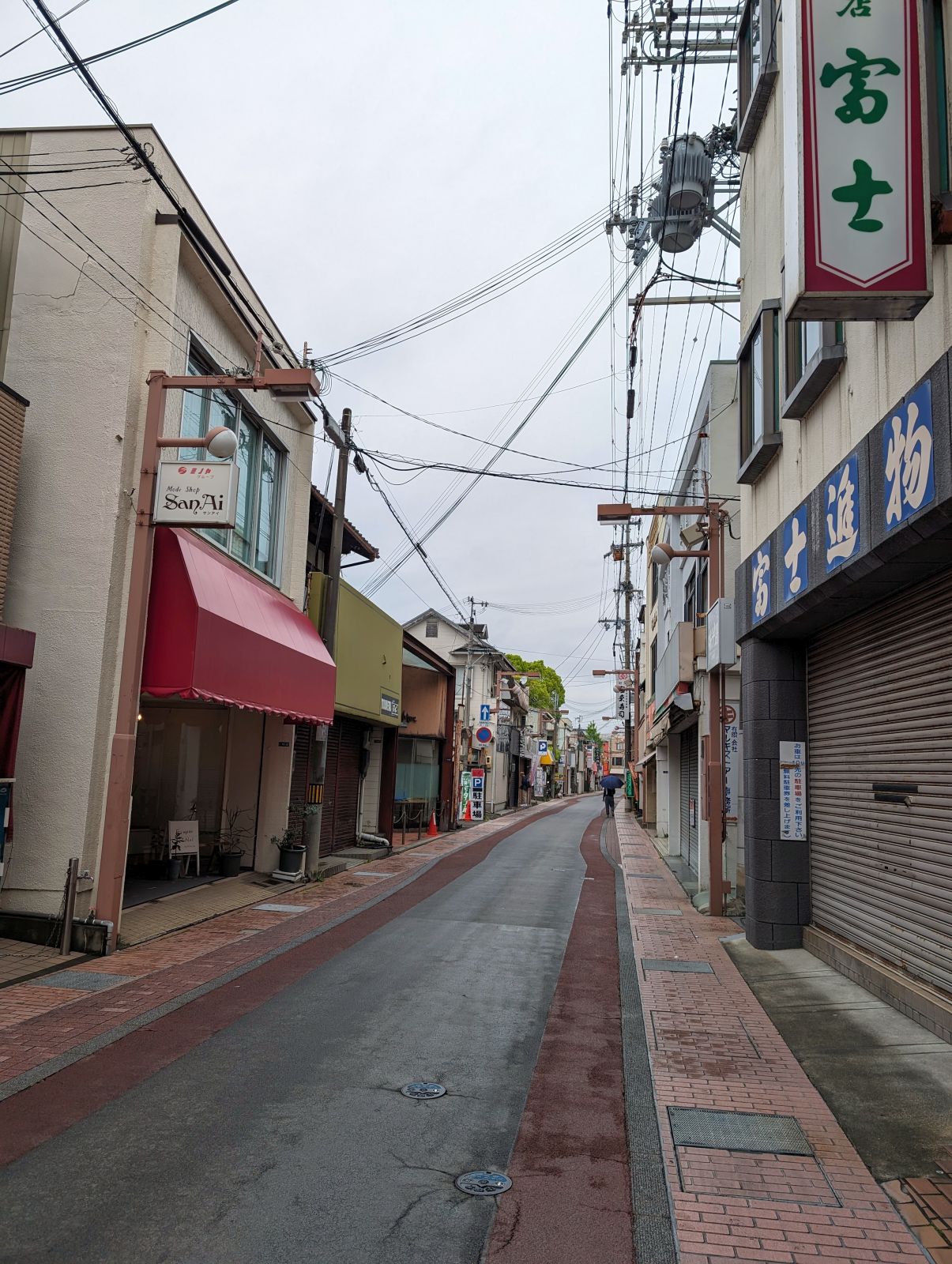 地方の商店街