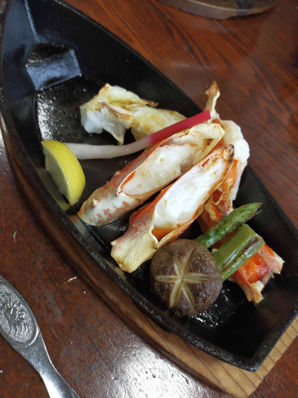 タラバガニのバター焼き
