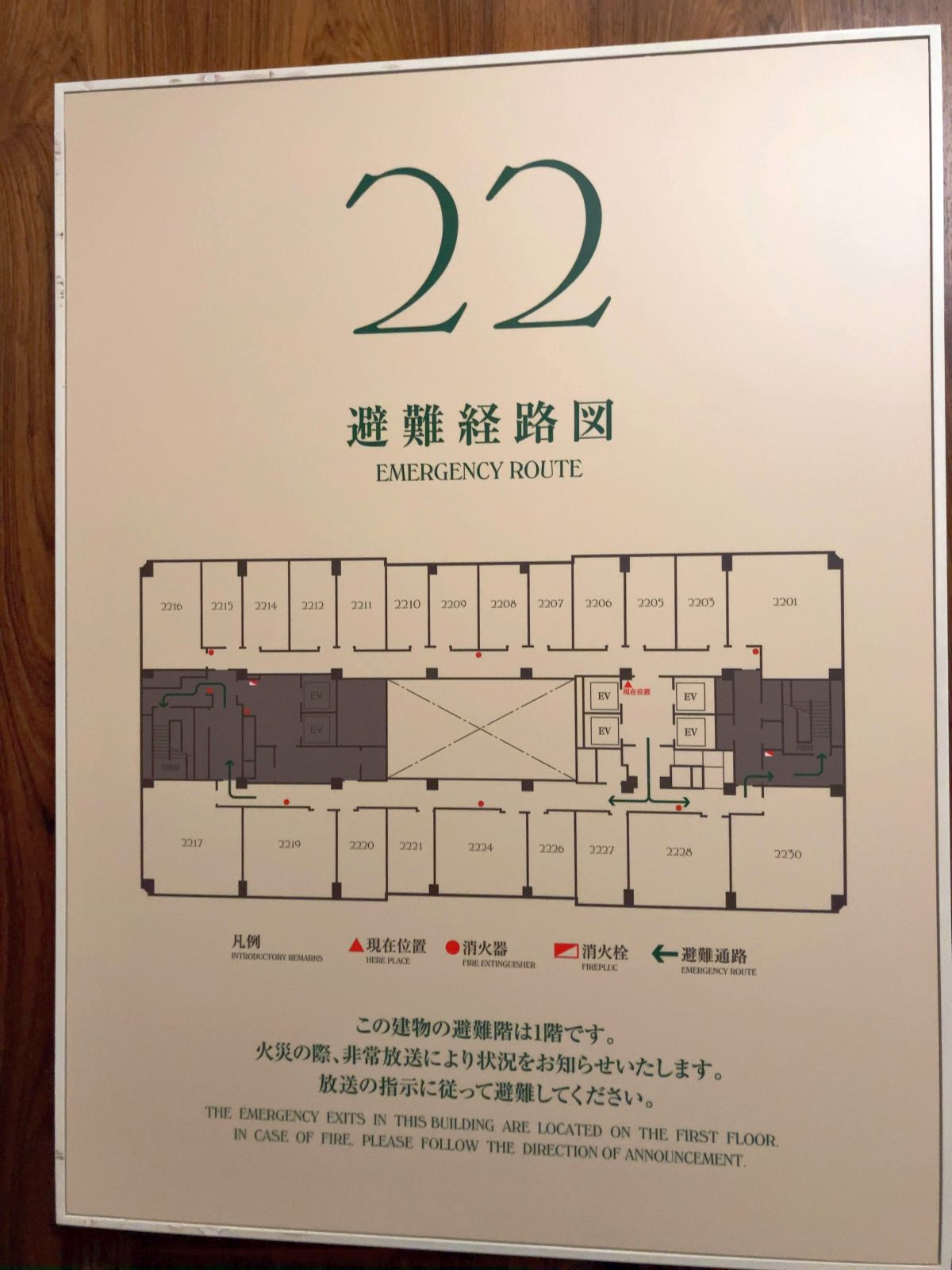 フロア図