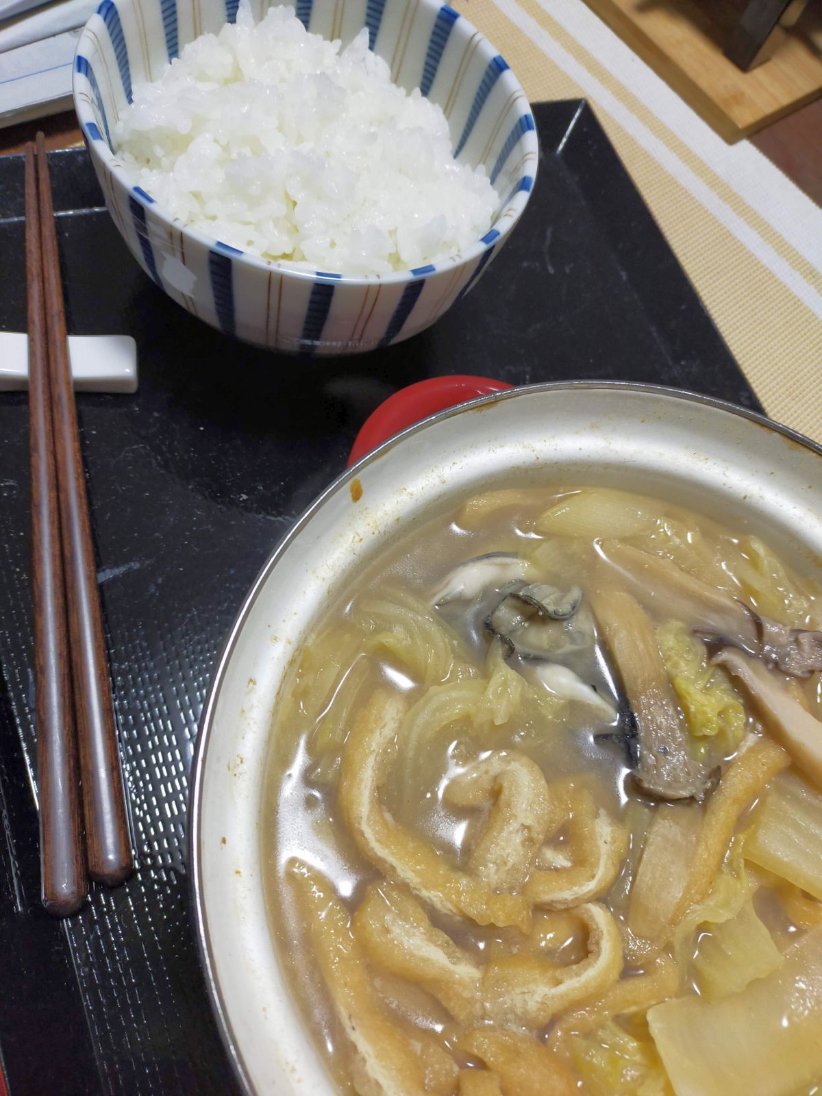 本日の夕食