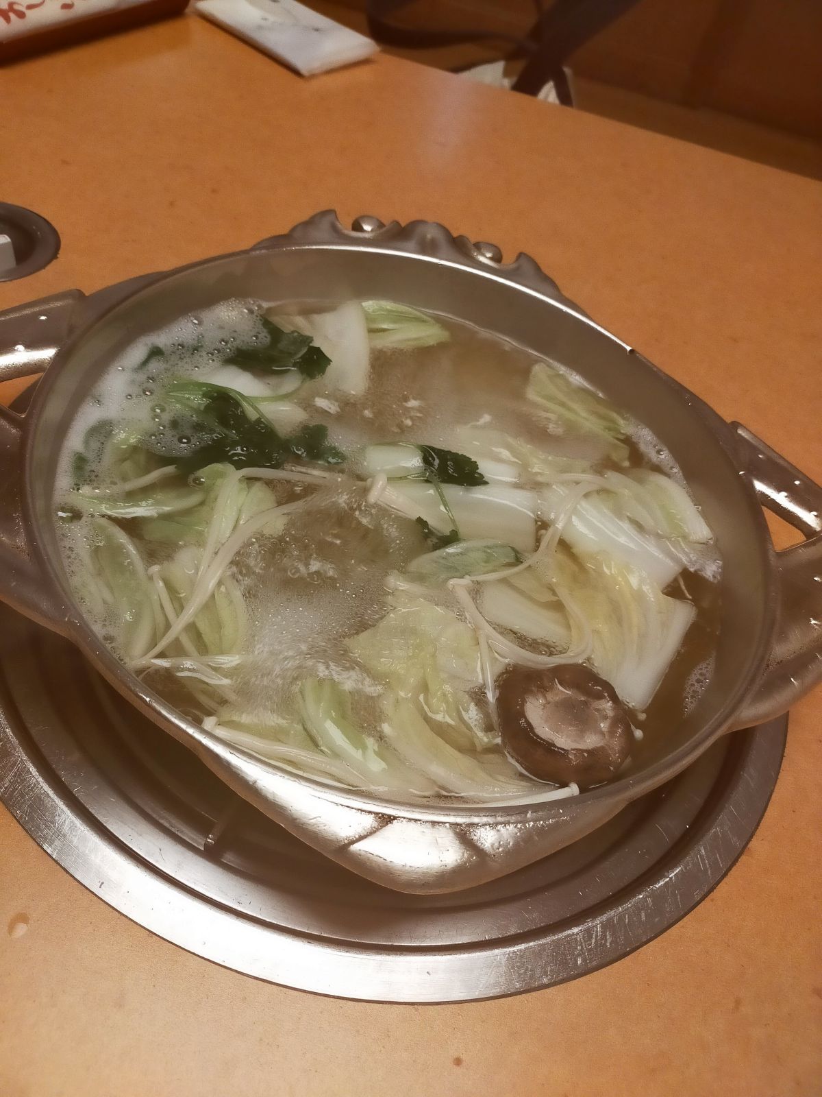 野菜の投入