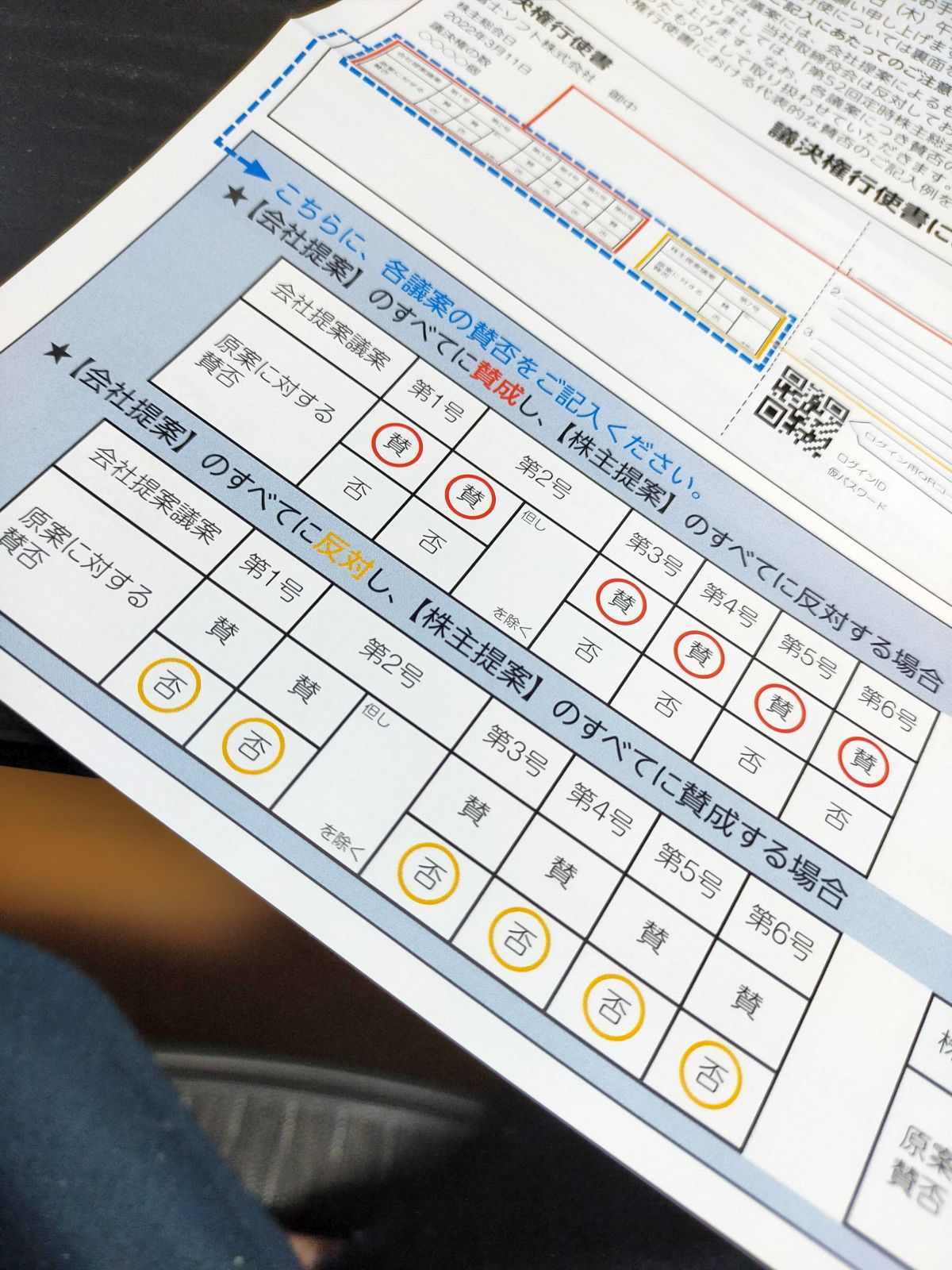 株主提案