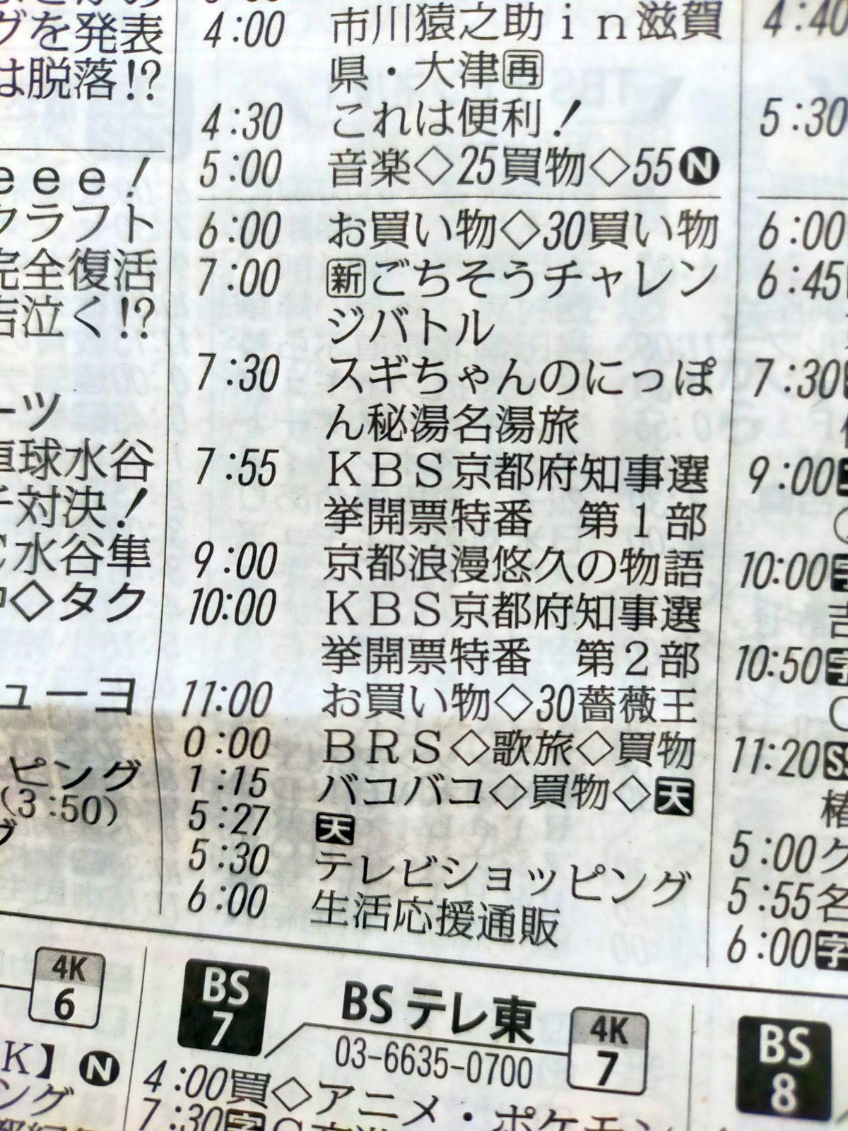 京都府知事選開票特番