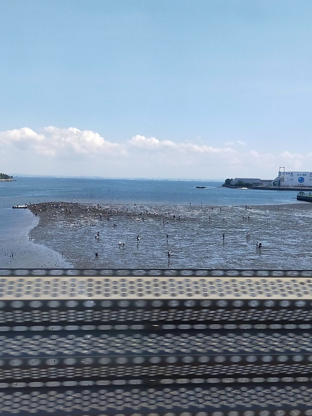 潮干狩り風景