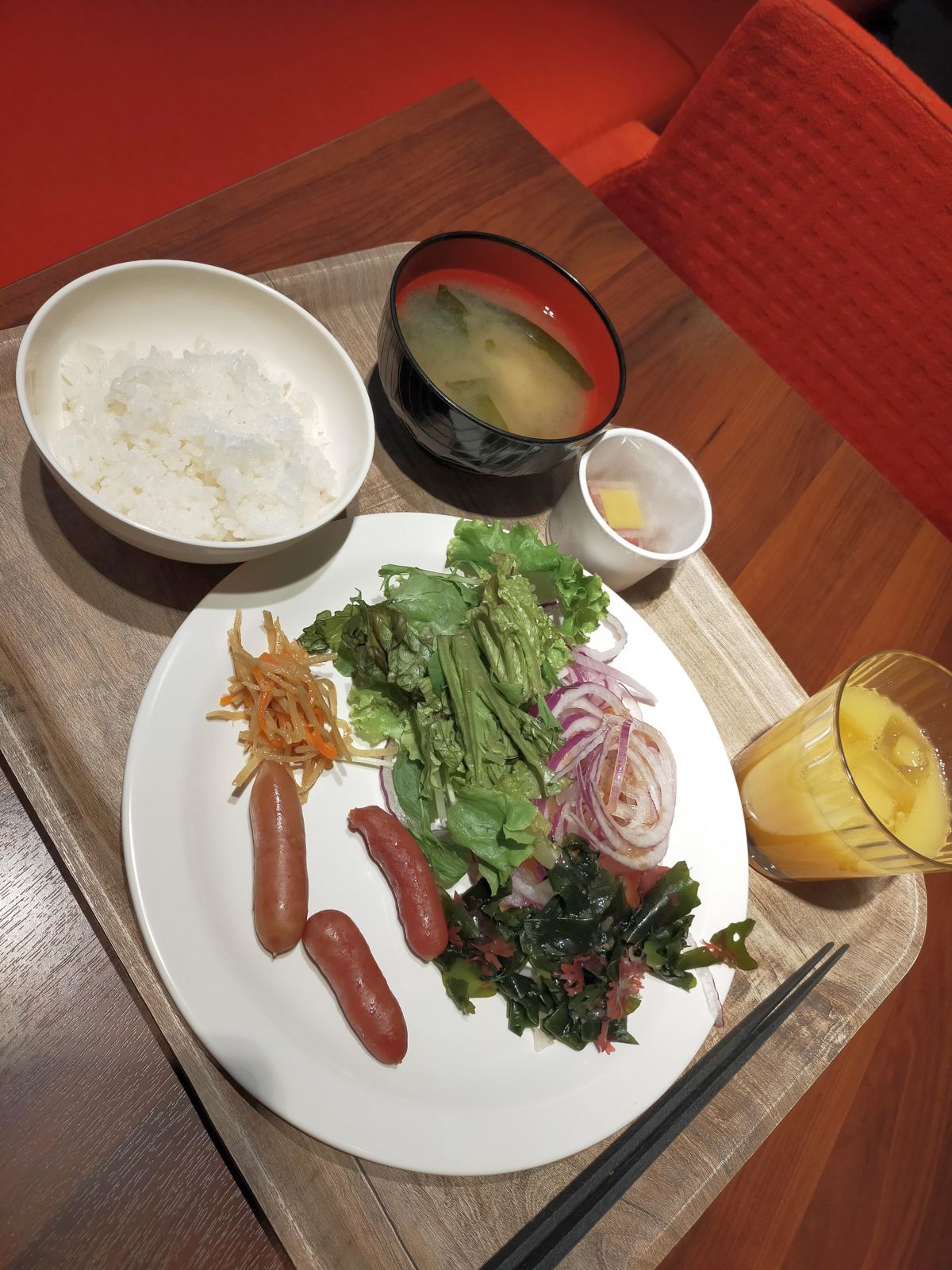 本日の朝食