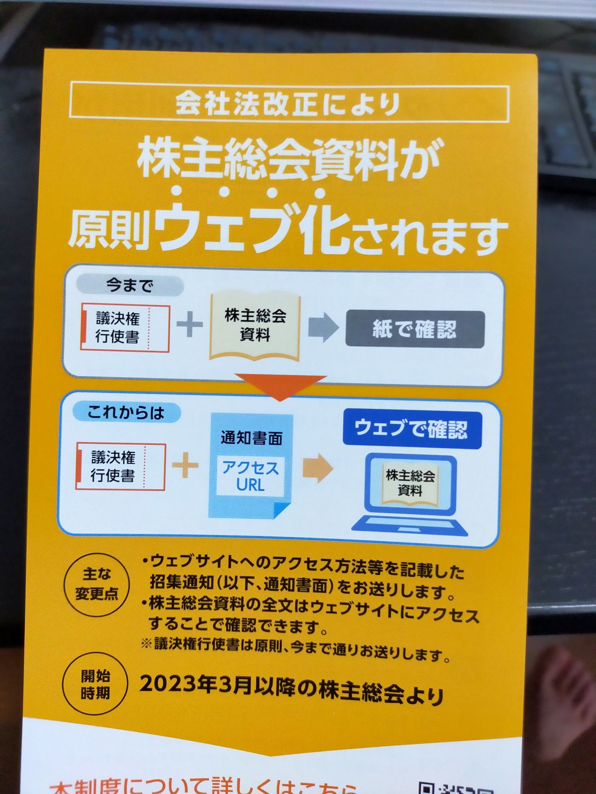 株主総会資料