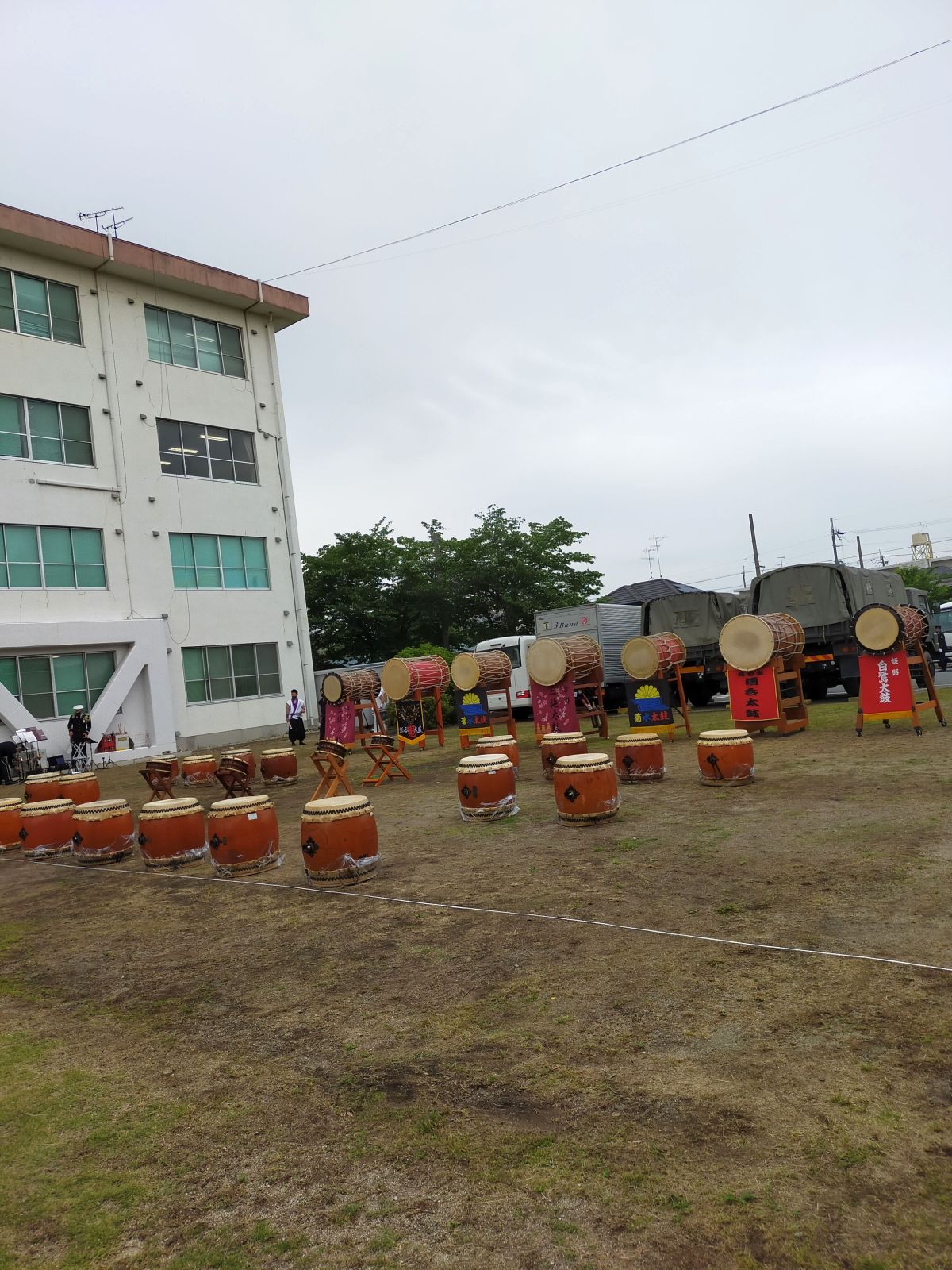 太鼓イベント待ち