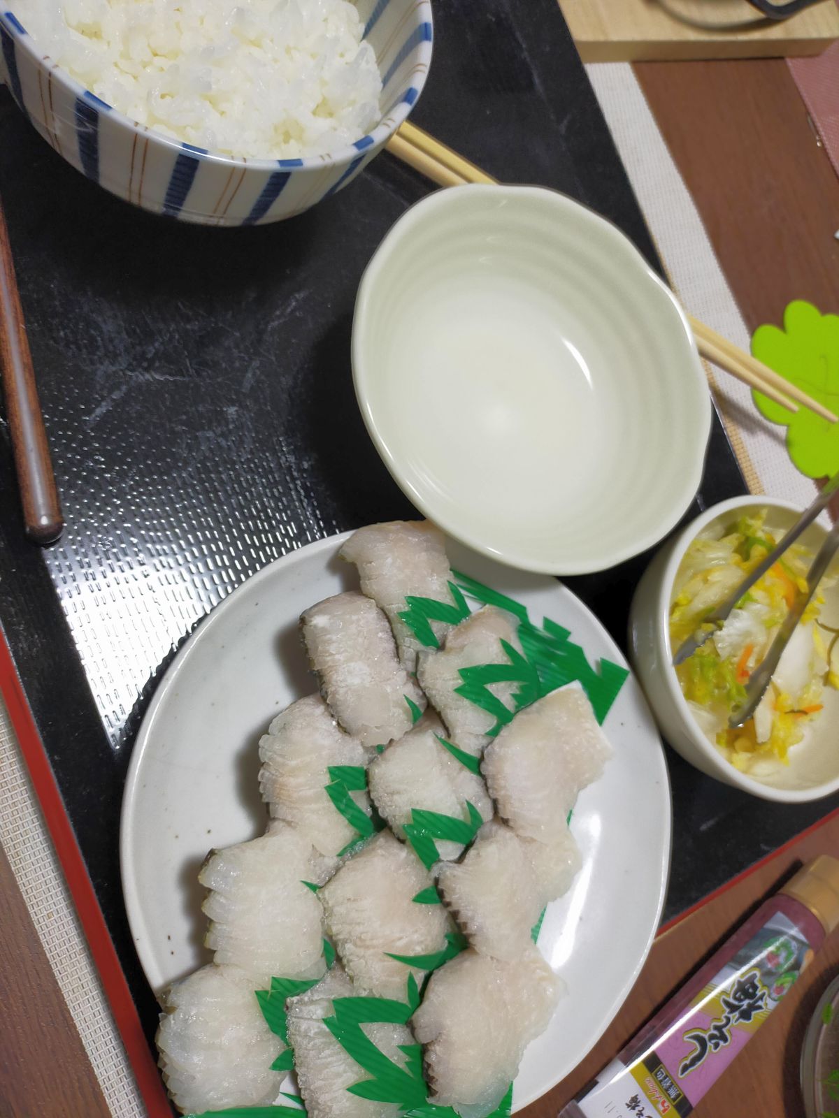 本日の夕食