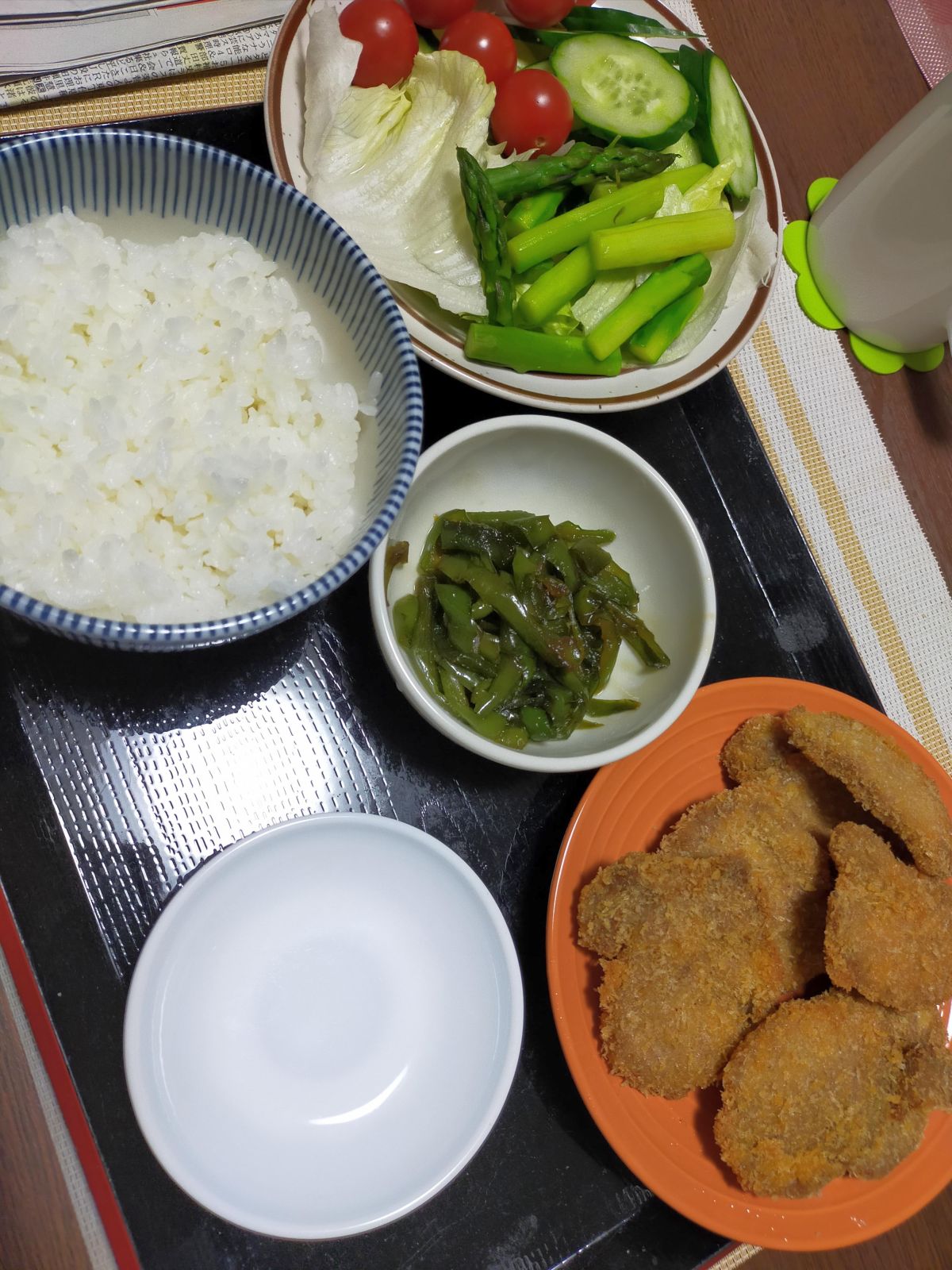 本日の夕食