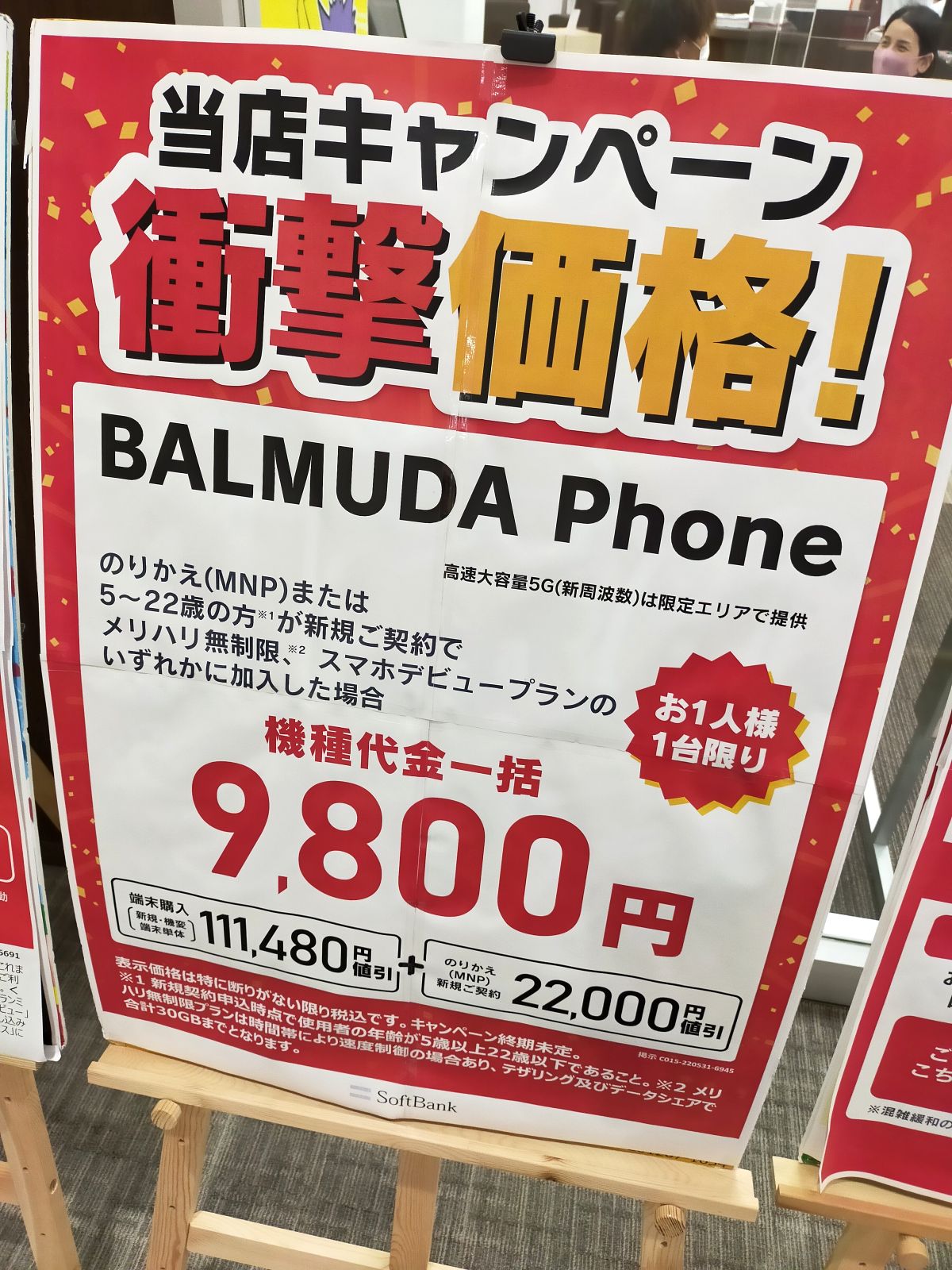 BALMUDA Phone