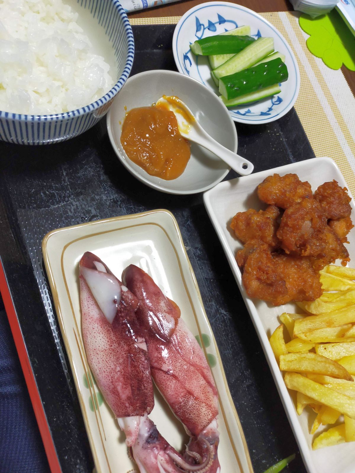 本日の夕食