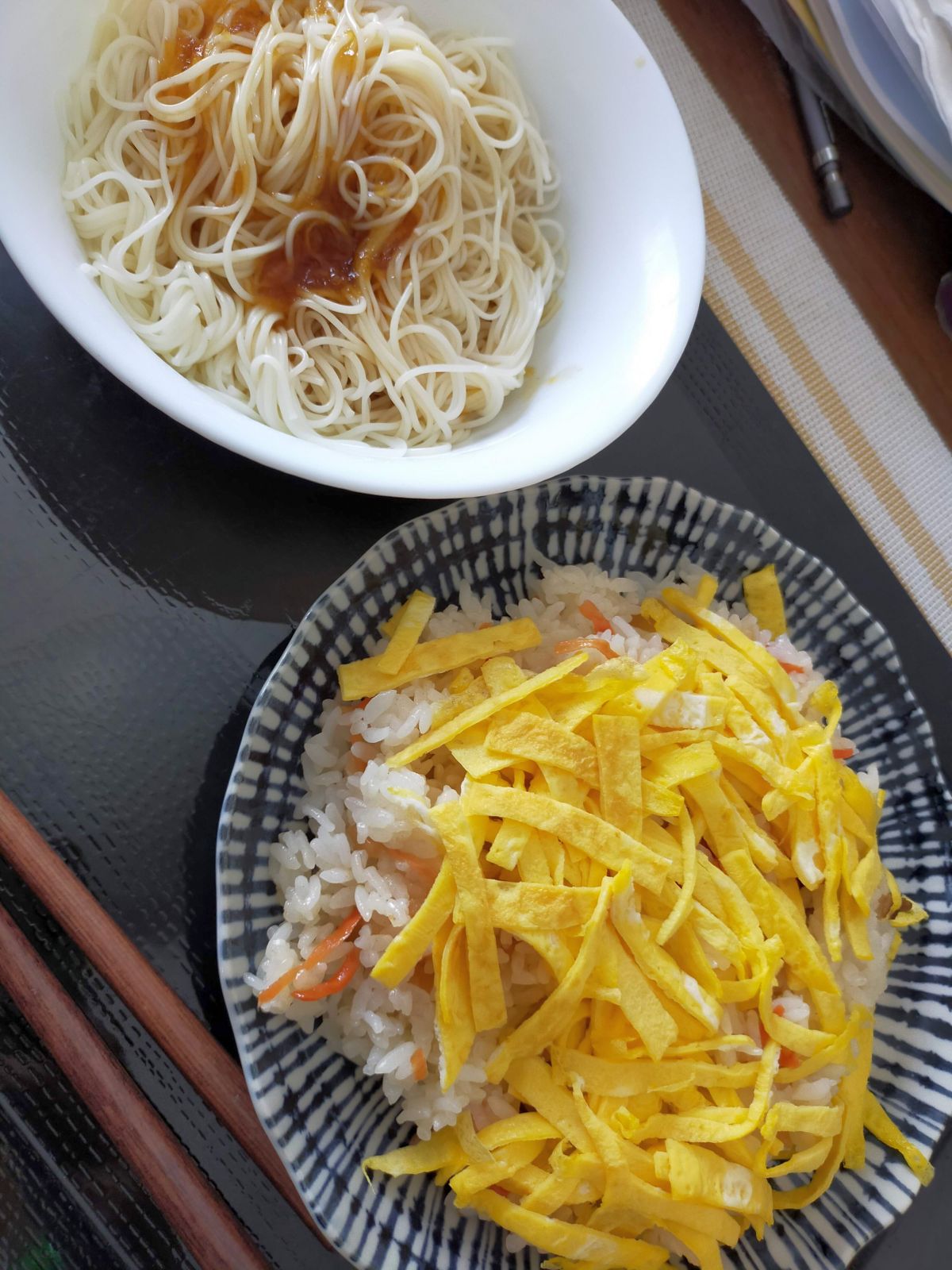 本日の朝食兼昼食