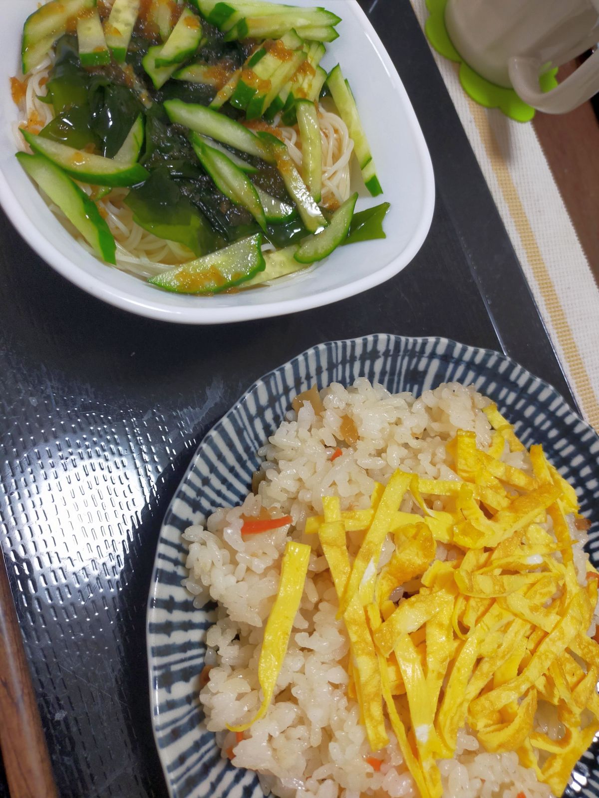 本日の朝食兼昼食