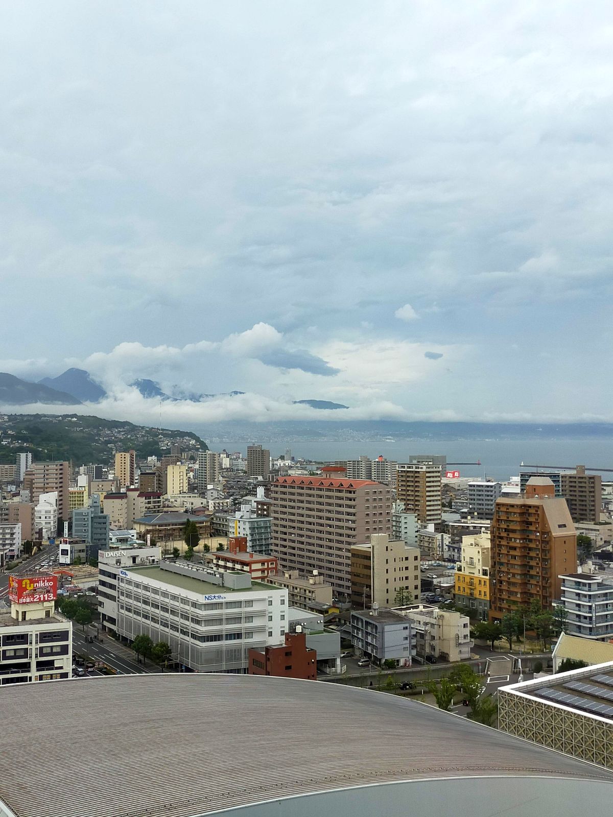 別府湾の風景