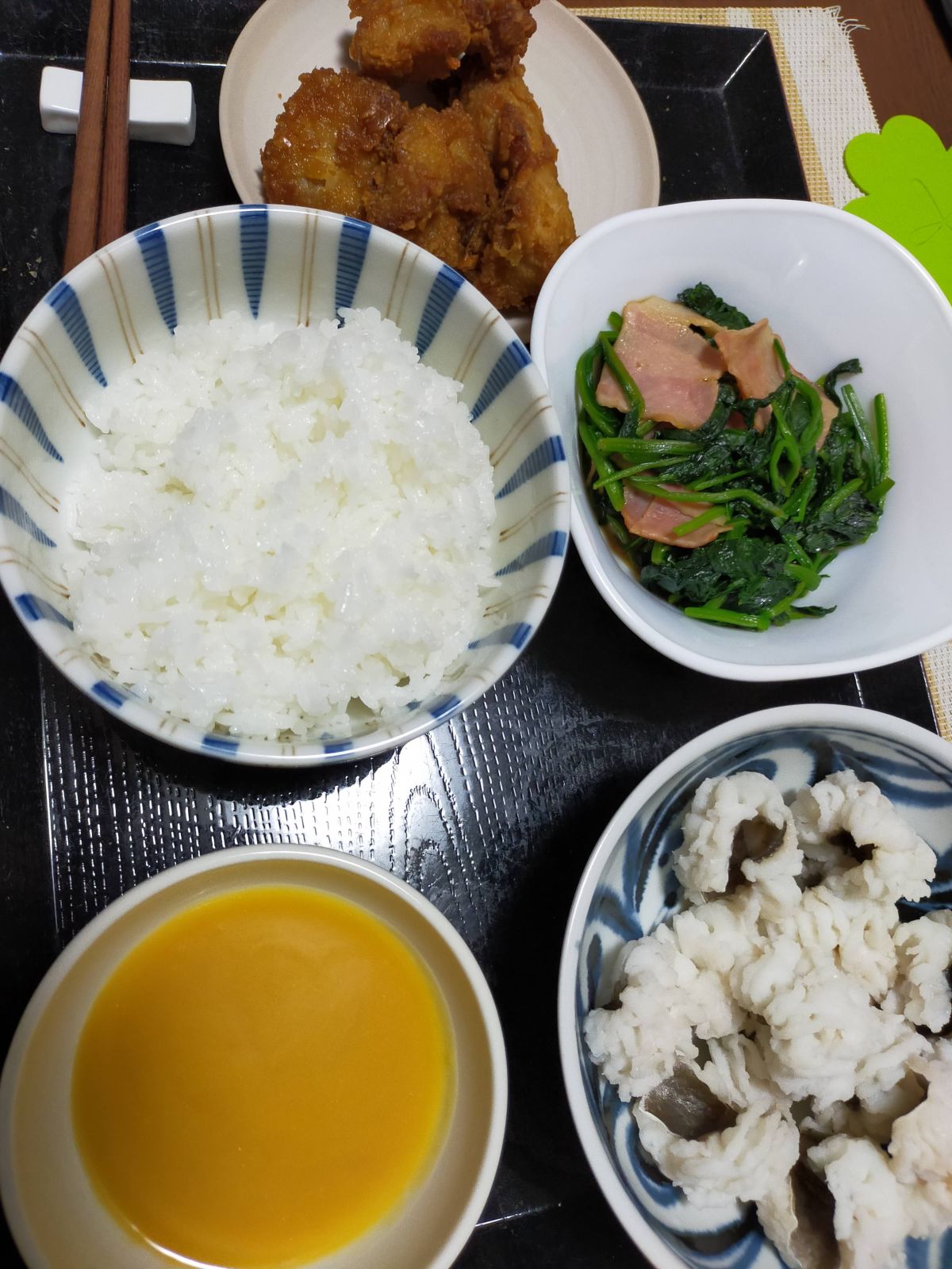 本日の夕食