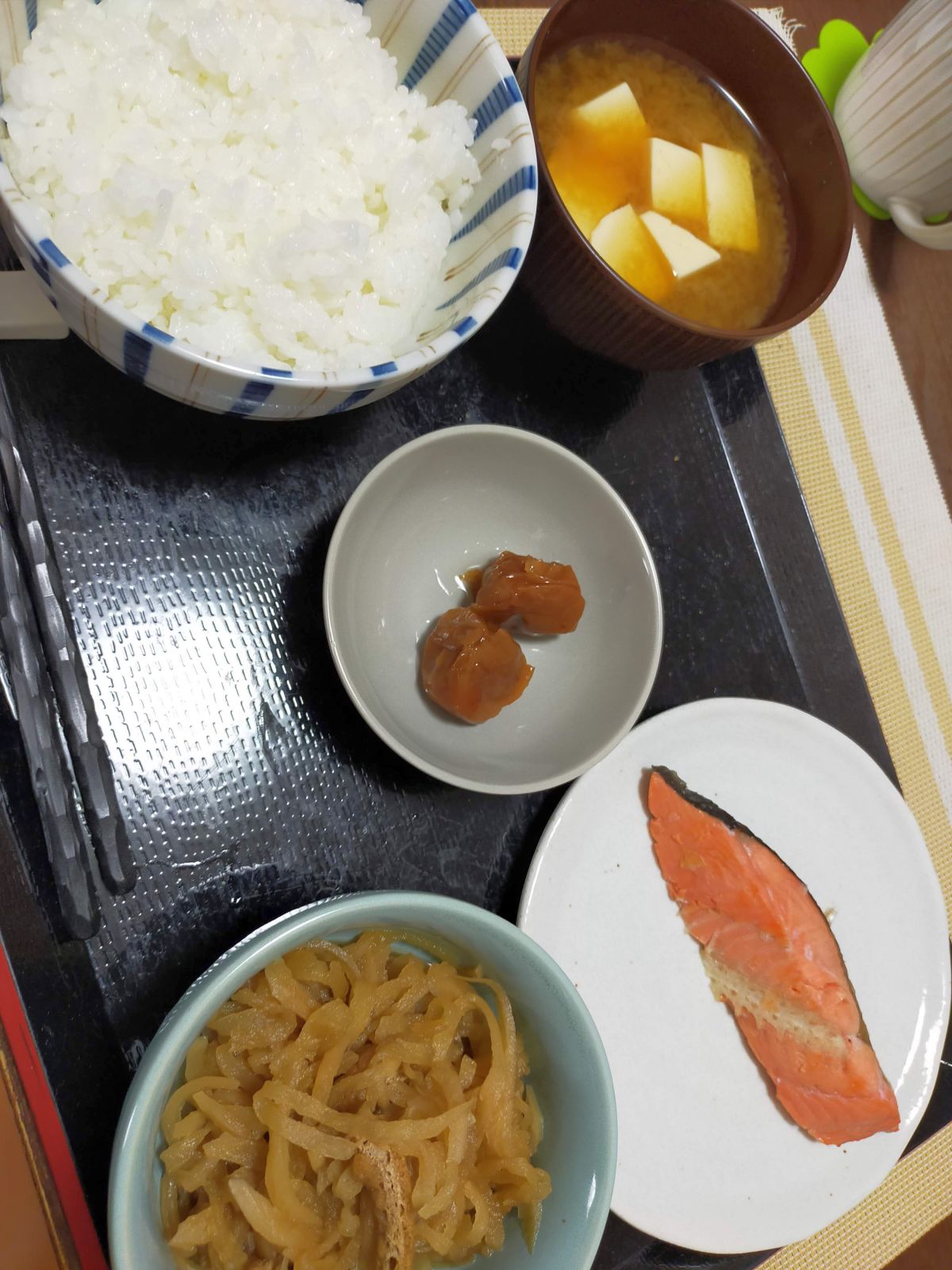 本日の朝食兼昼食