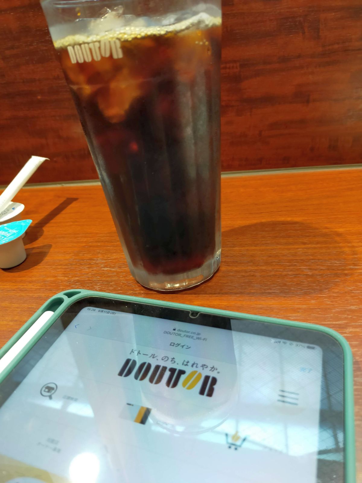 本日のコーヒー