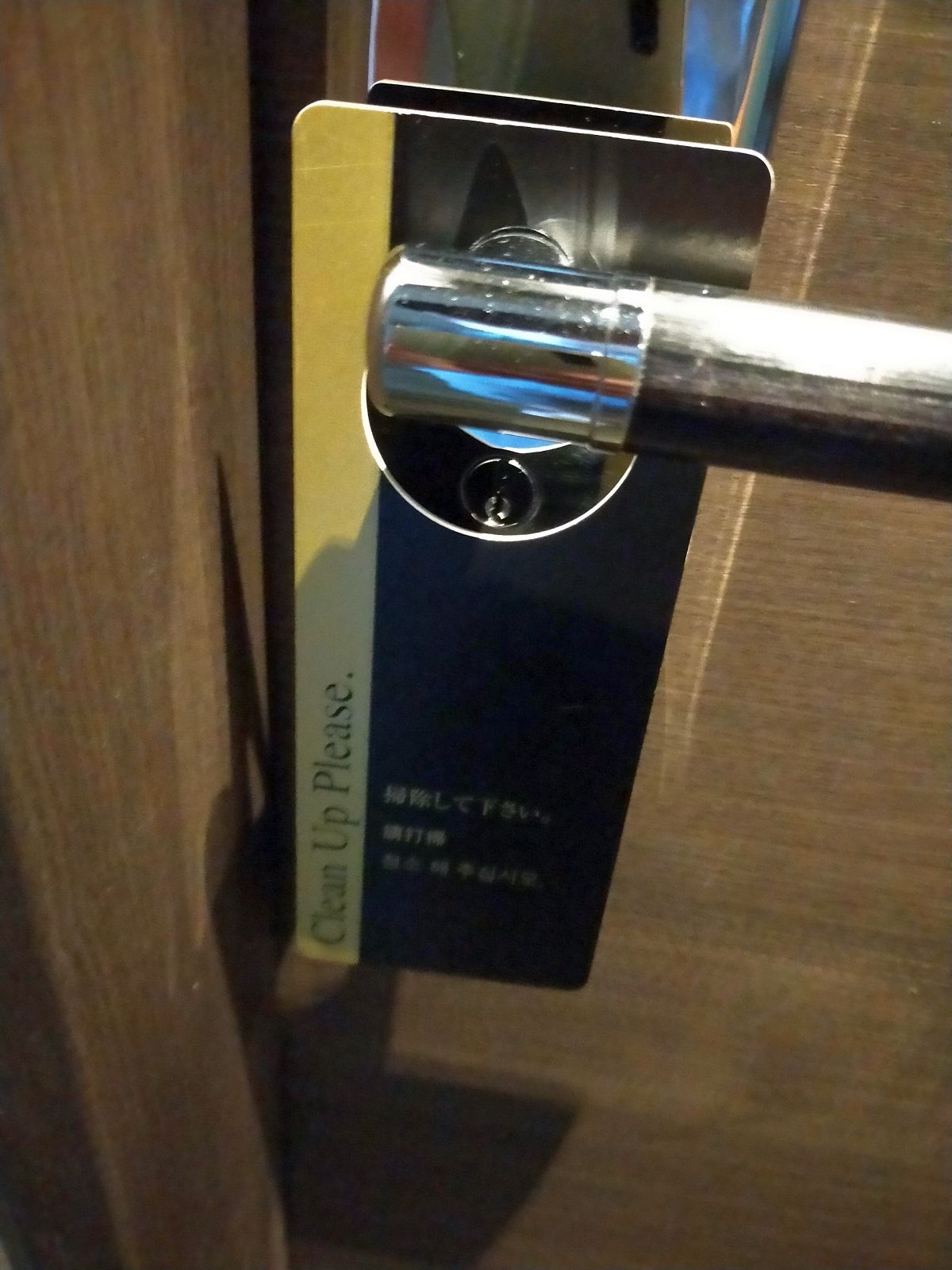 掃除してください
