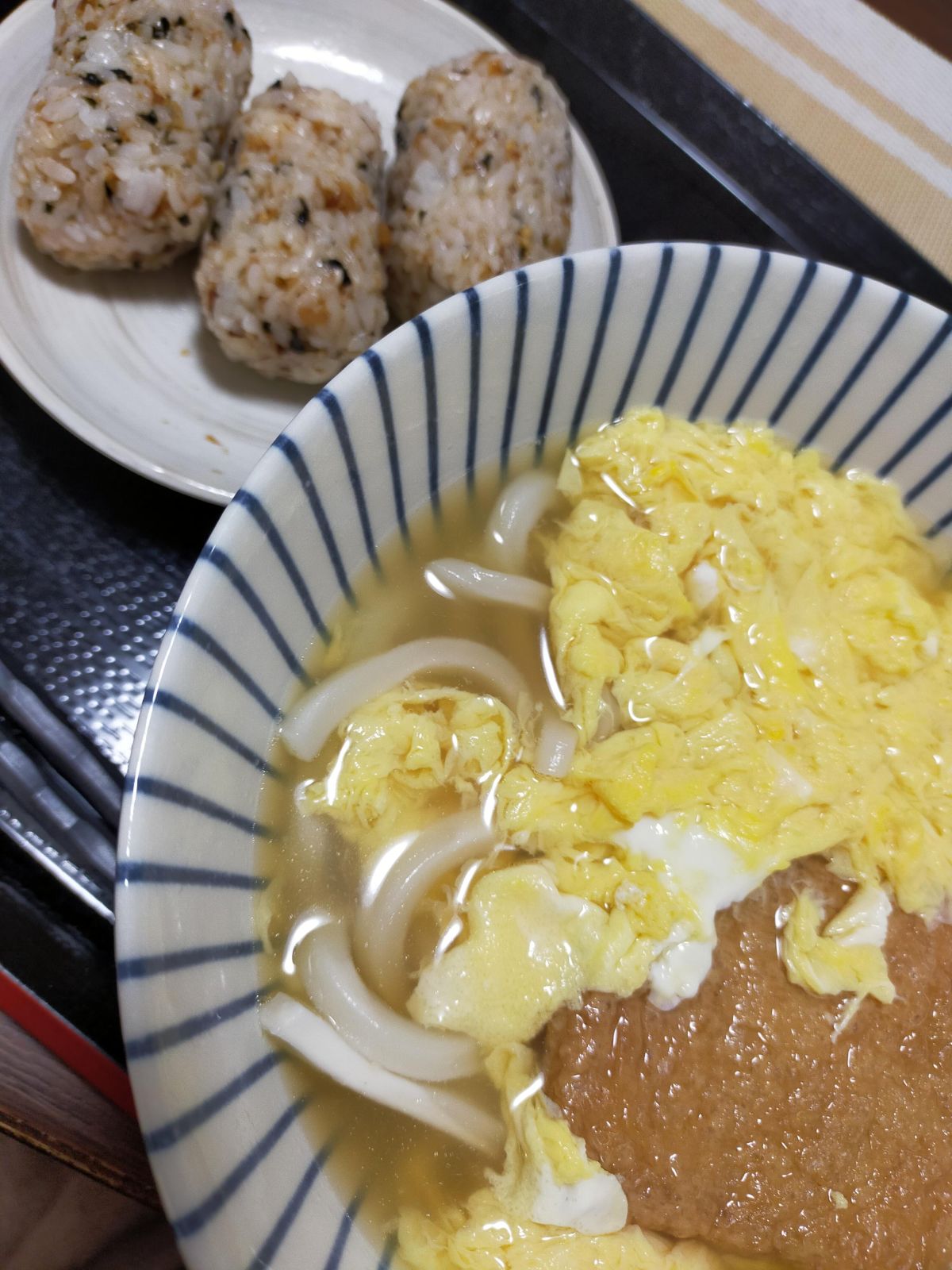 本日の朝食兼昼食