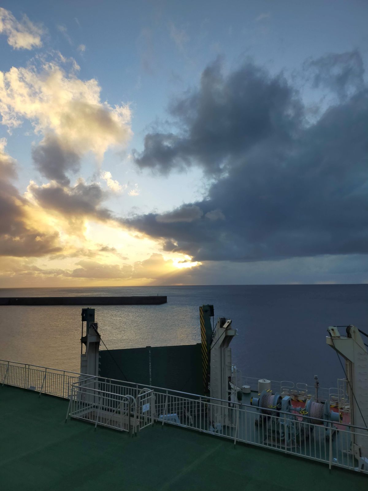 日没の風景