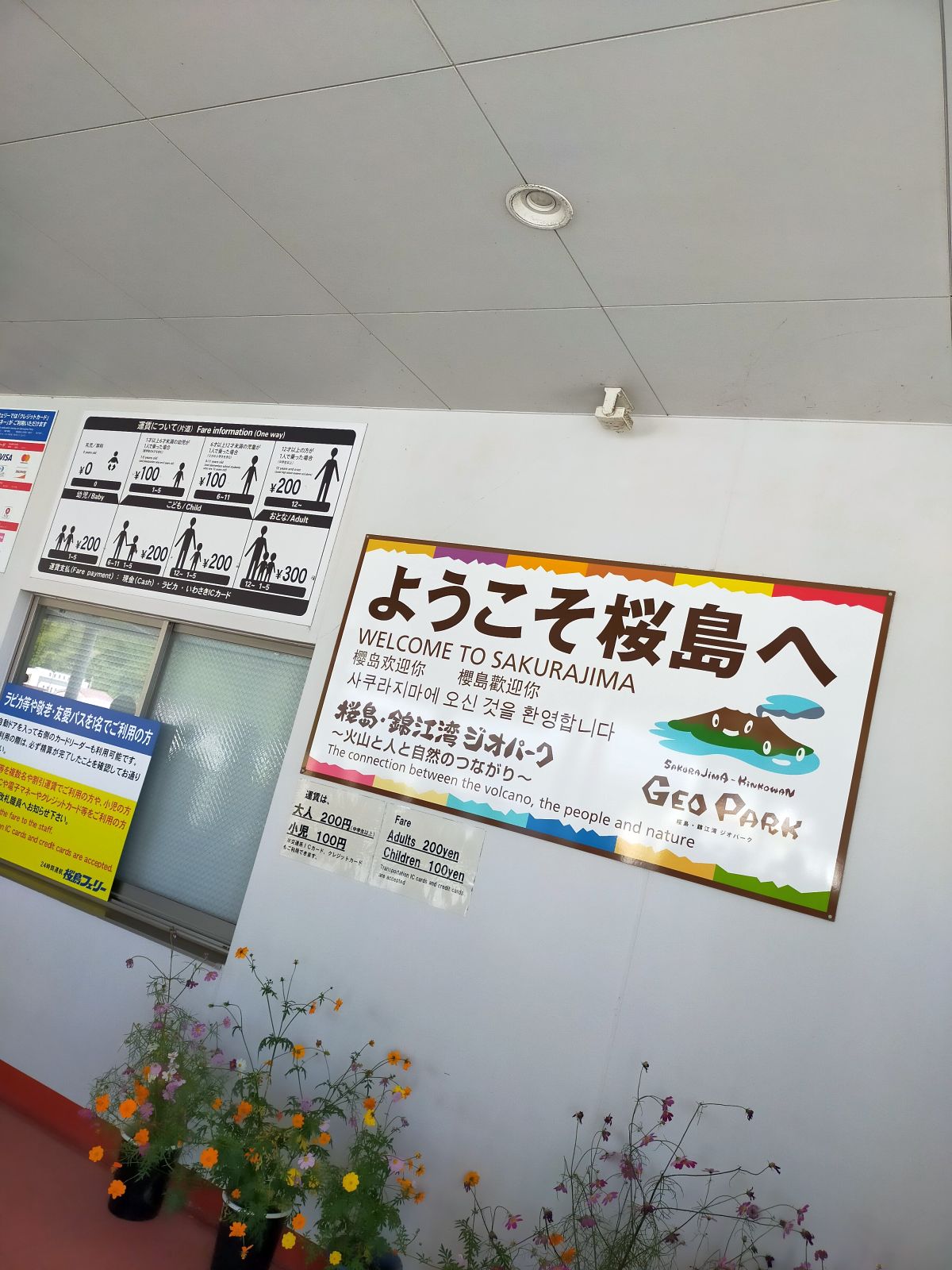 ようこそ桜島へ