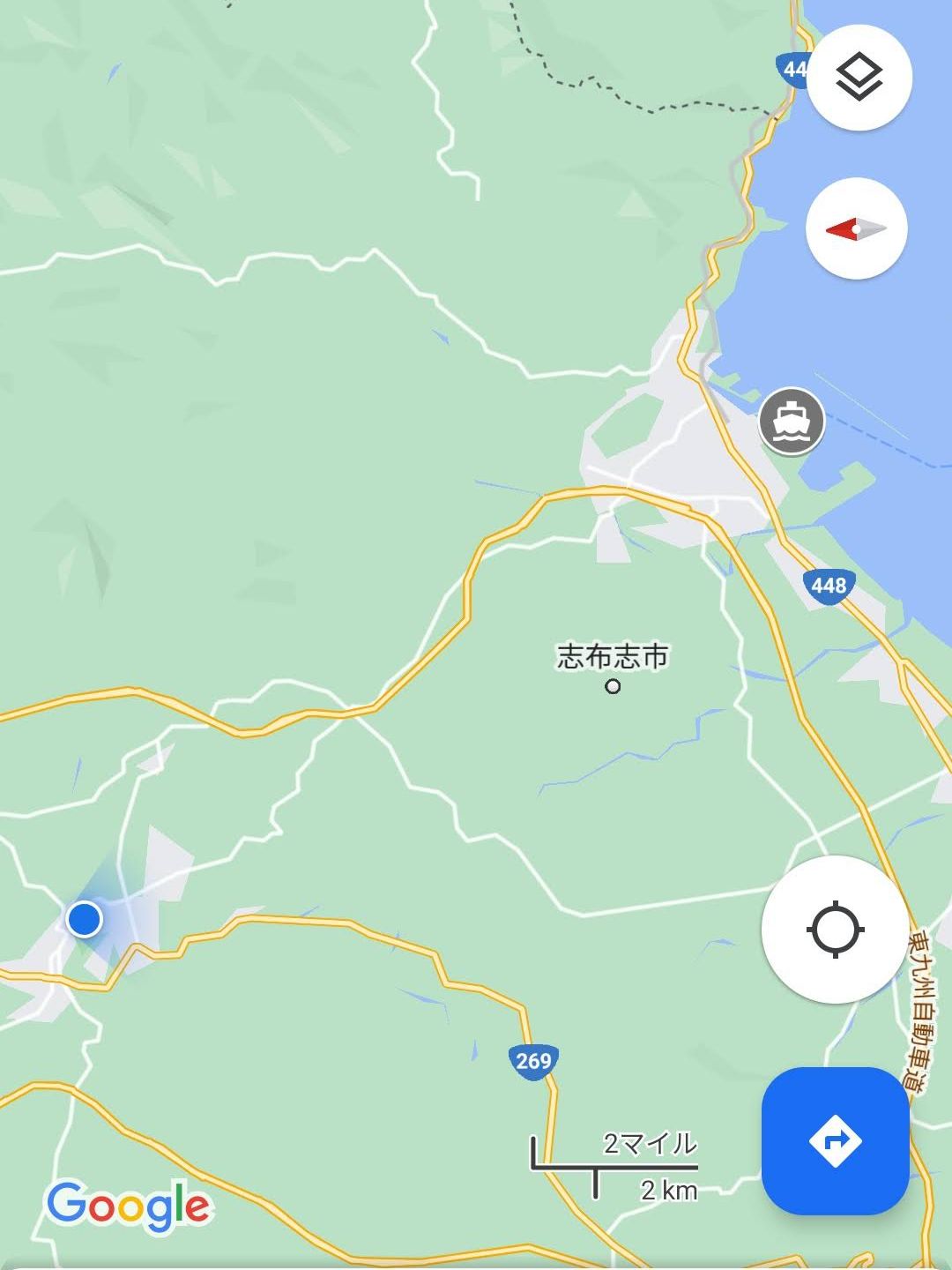 目的地までのコース