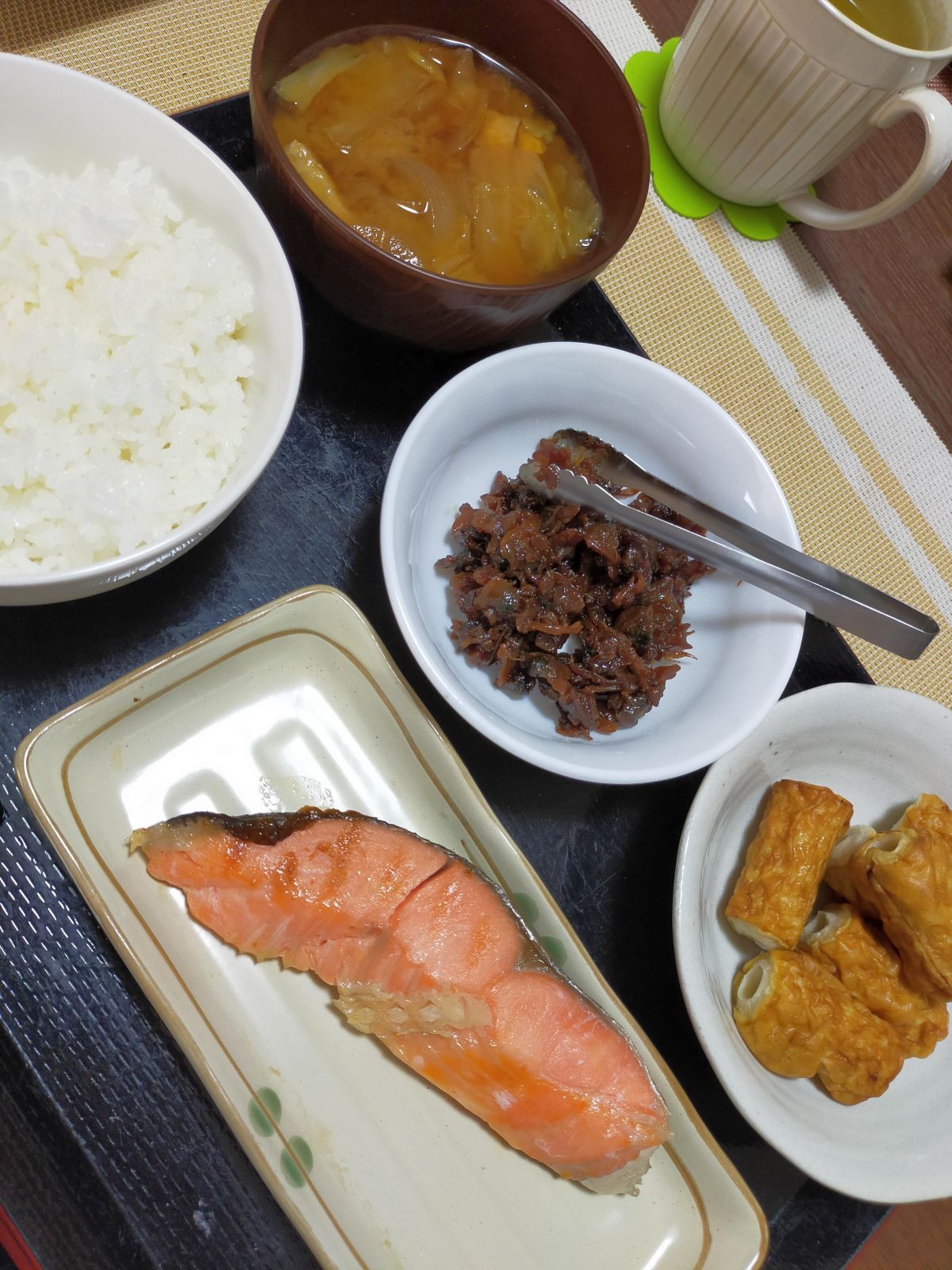 本日の朝食兼昼食