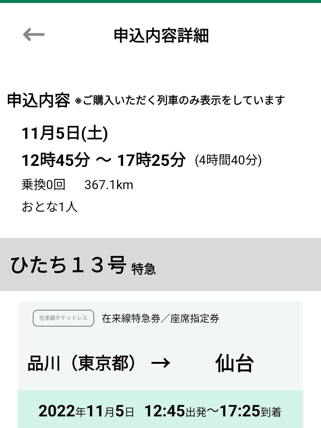 到着時間