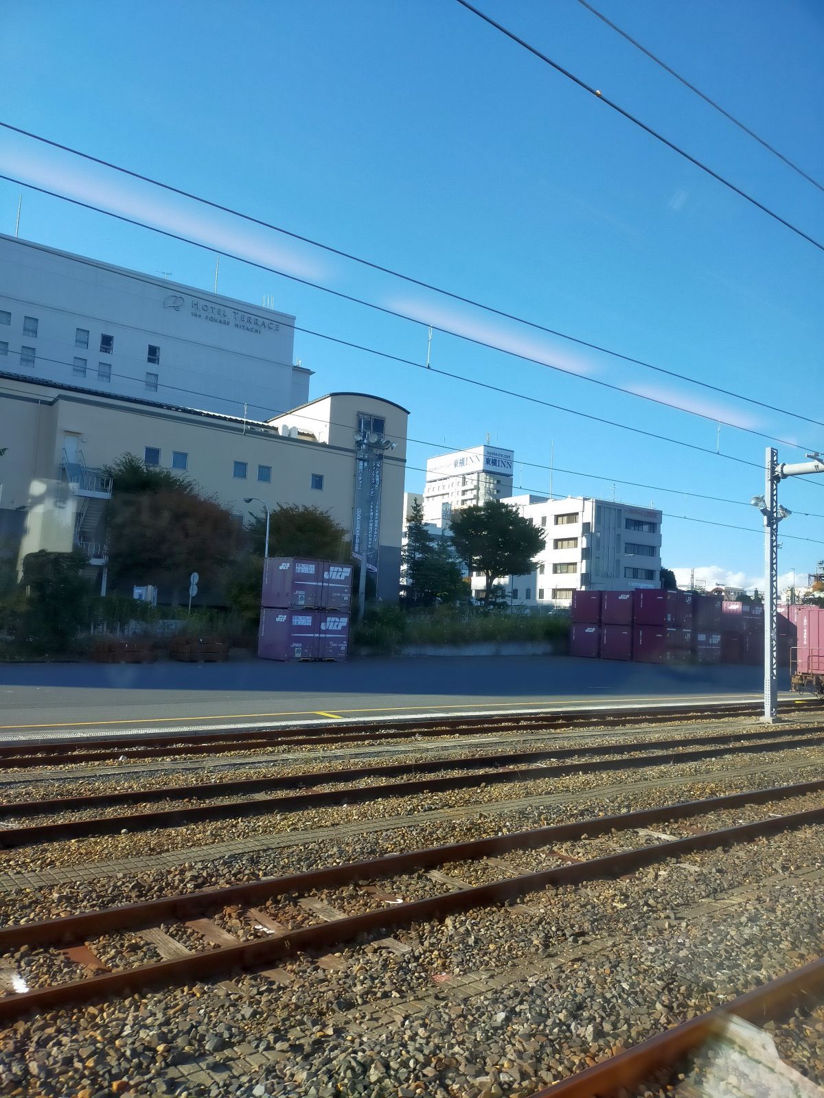 日立駅前の東横イン