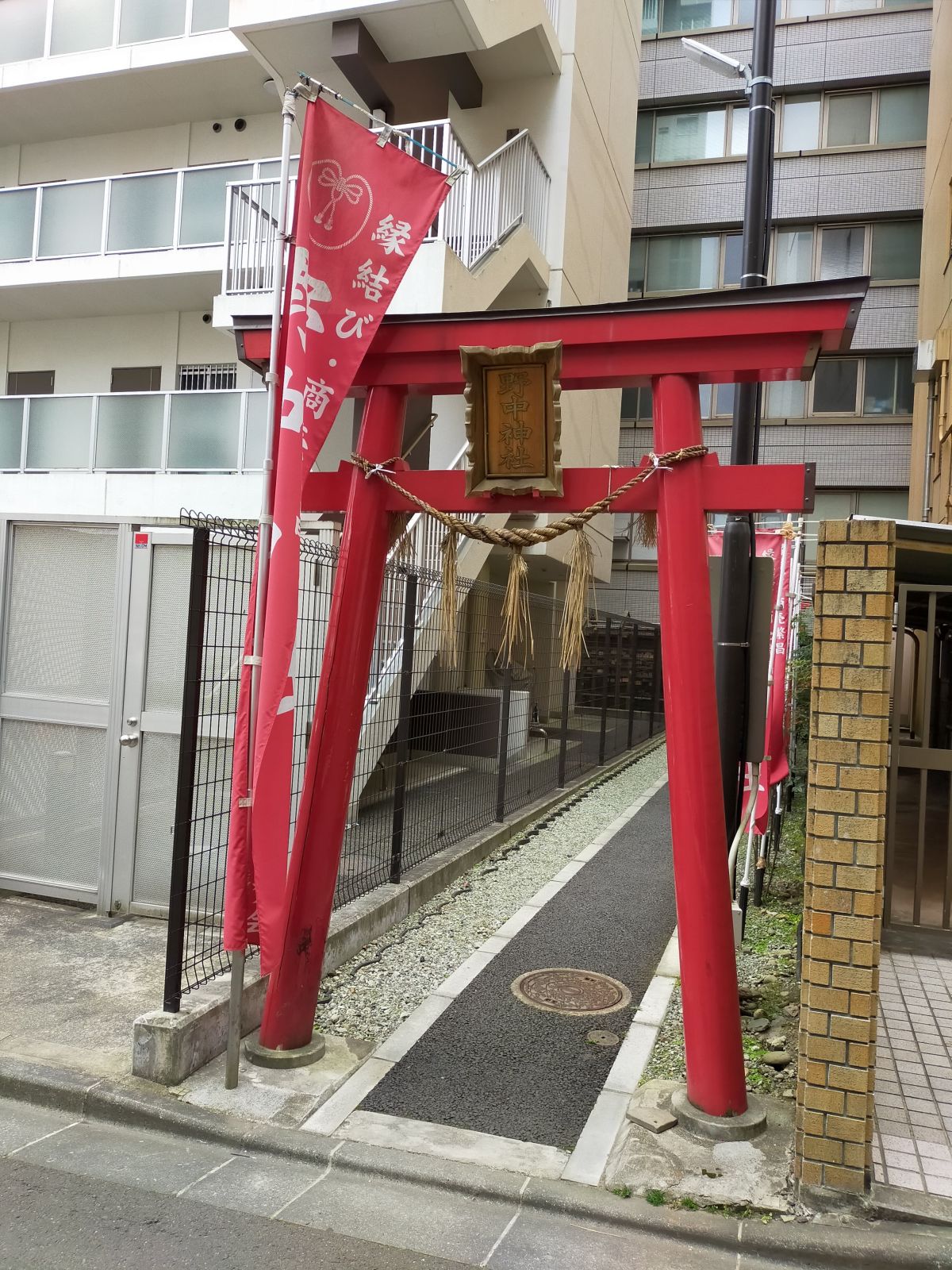 神社の入口