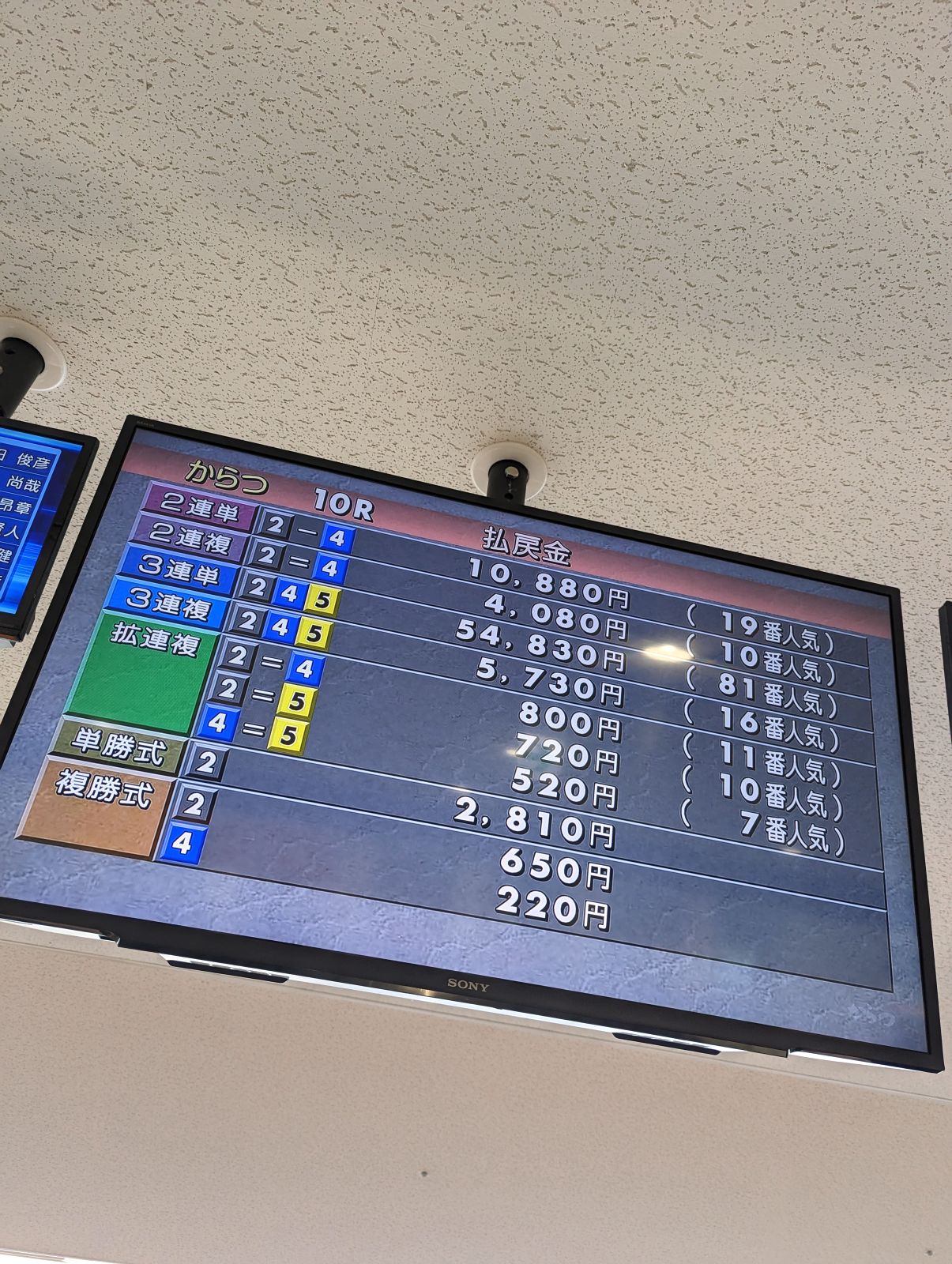 払戻金