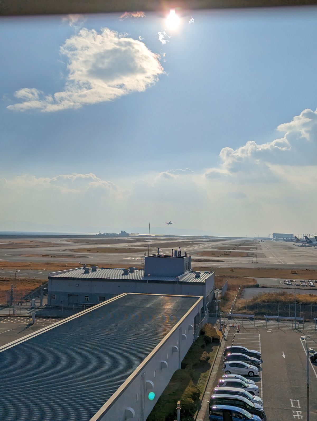 飛行機の離陸