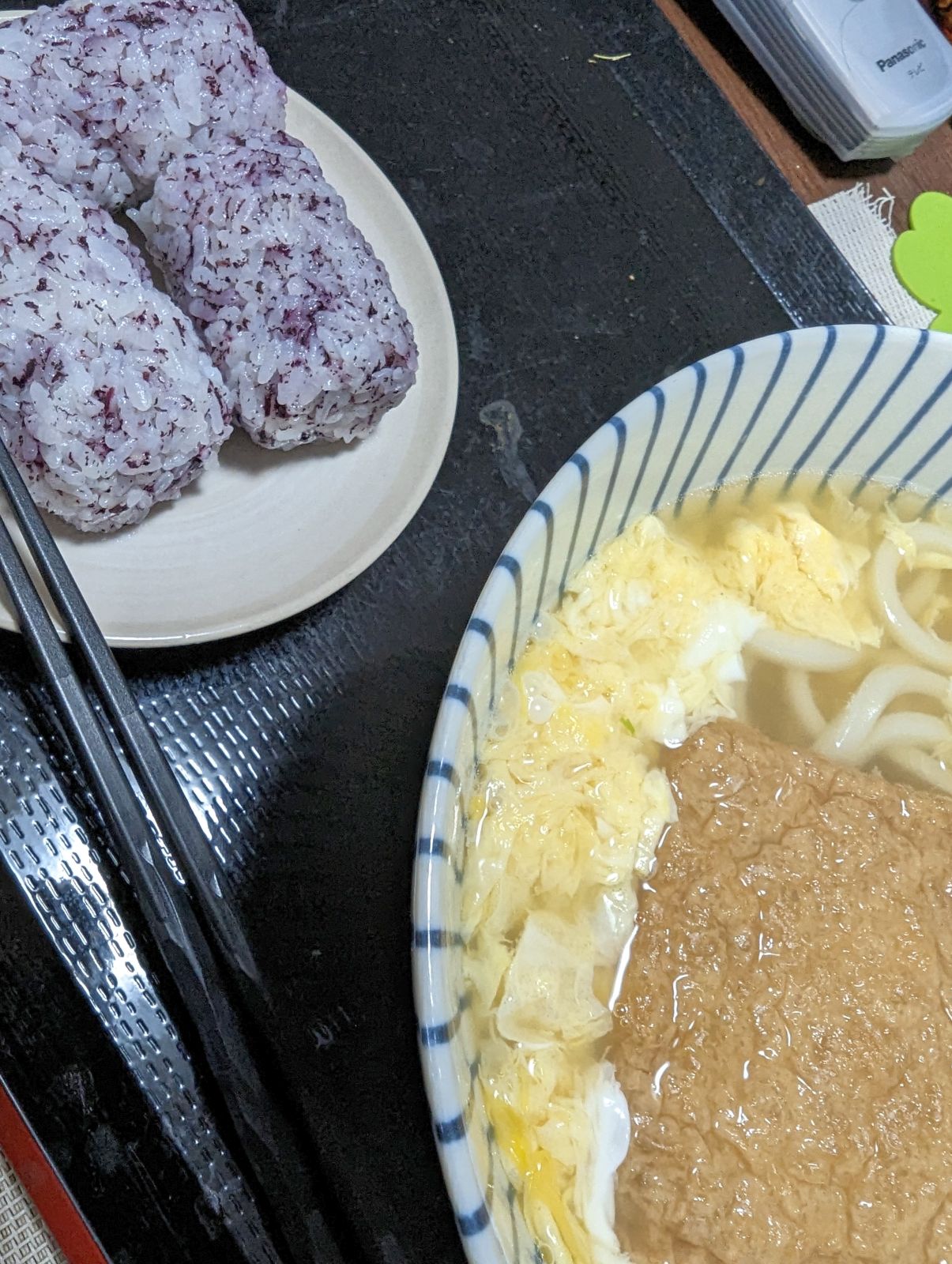 本日の朝食兼昼食